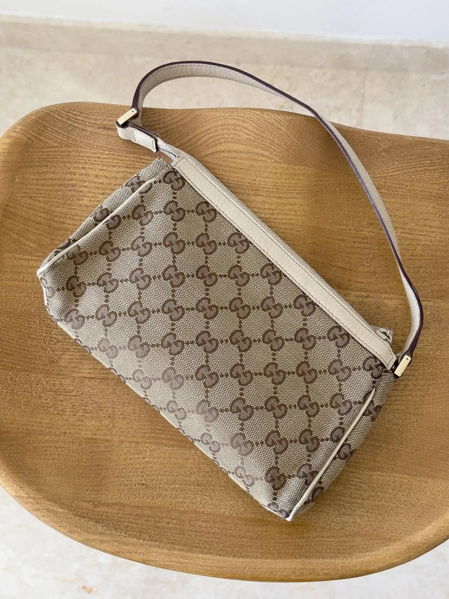 Gucci - Sac à main Abbey en toile - Atelier Victor - Vintage Shop