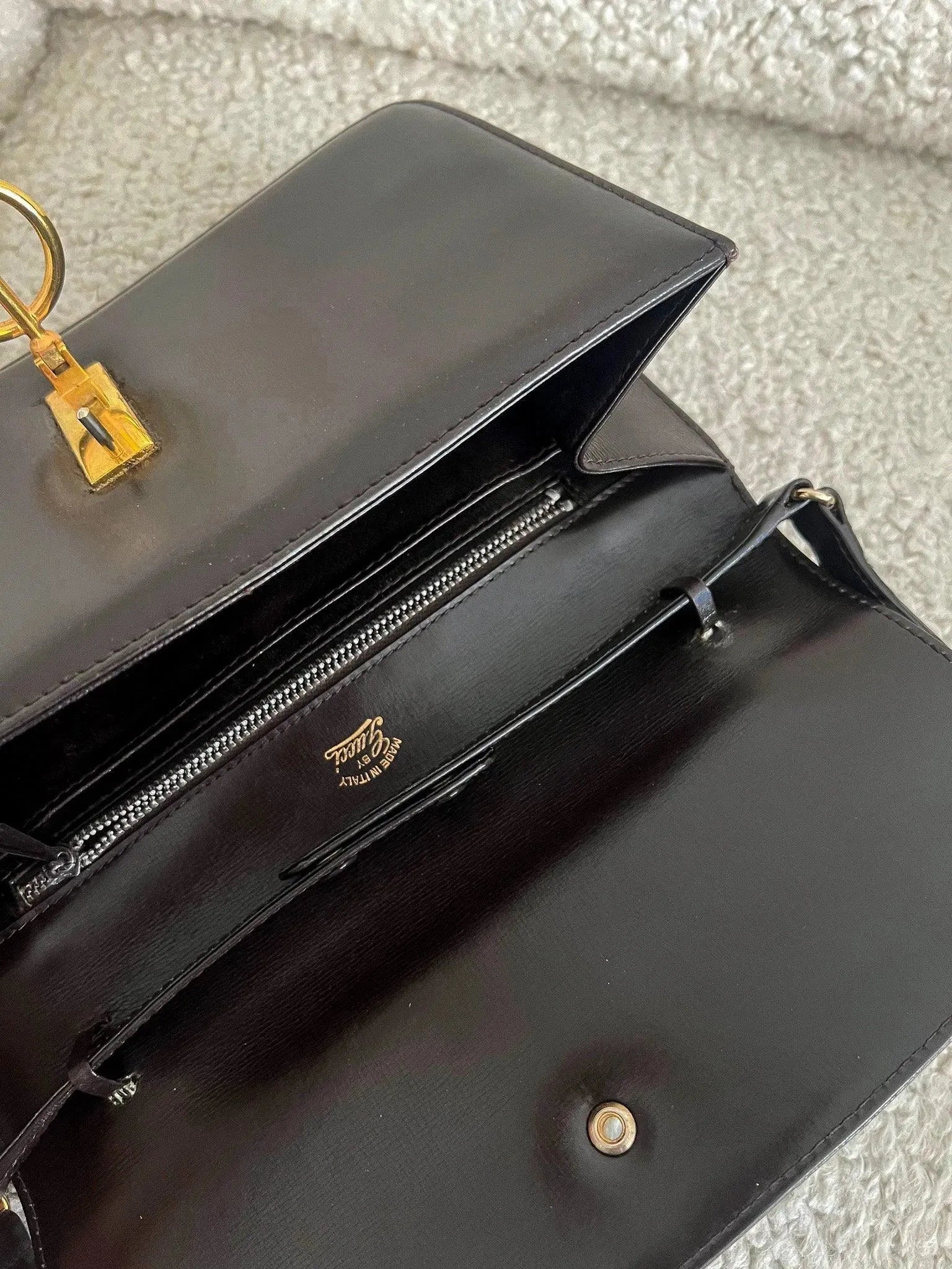 Gucci - Sac à Main Marron Foncé - Atelier Victor Paris - Vintage Watch Shop Dubai