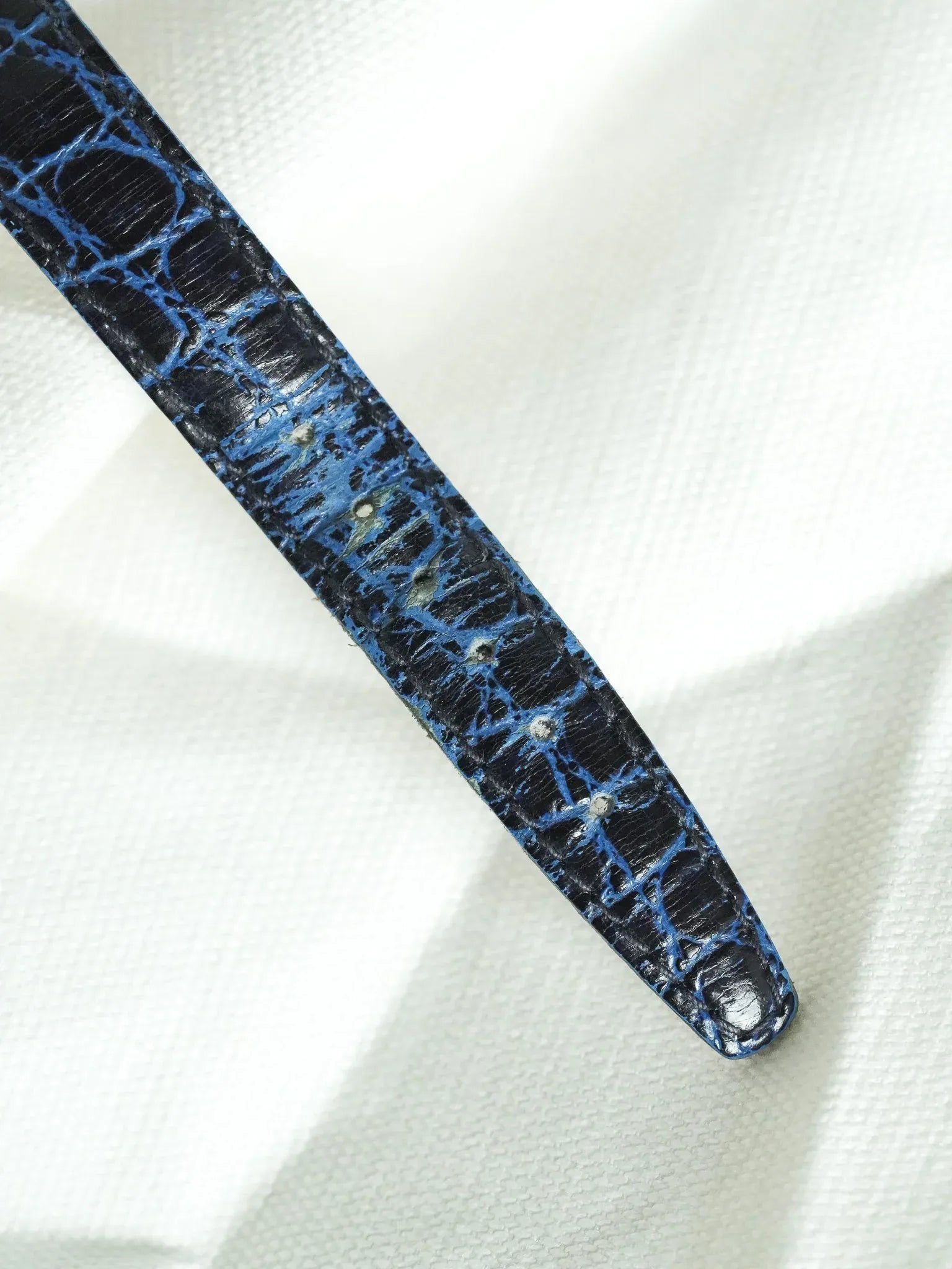 Gucci - Tank Vintage Bleu Plaqué or - 1990s - Atelier Victor