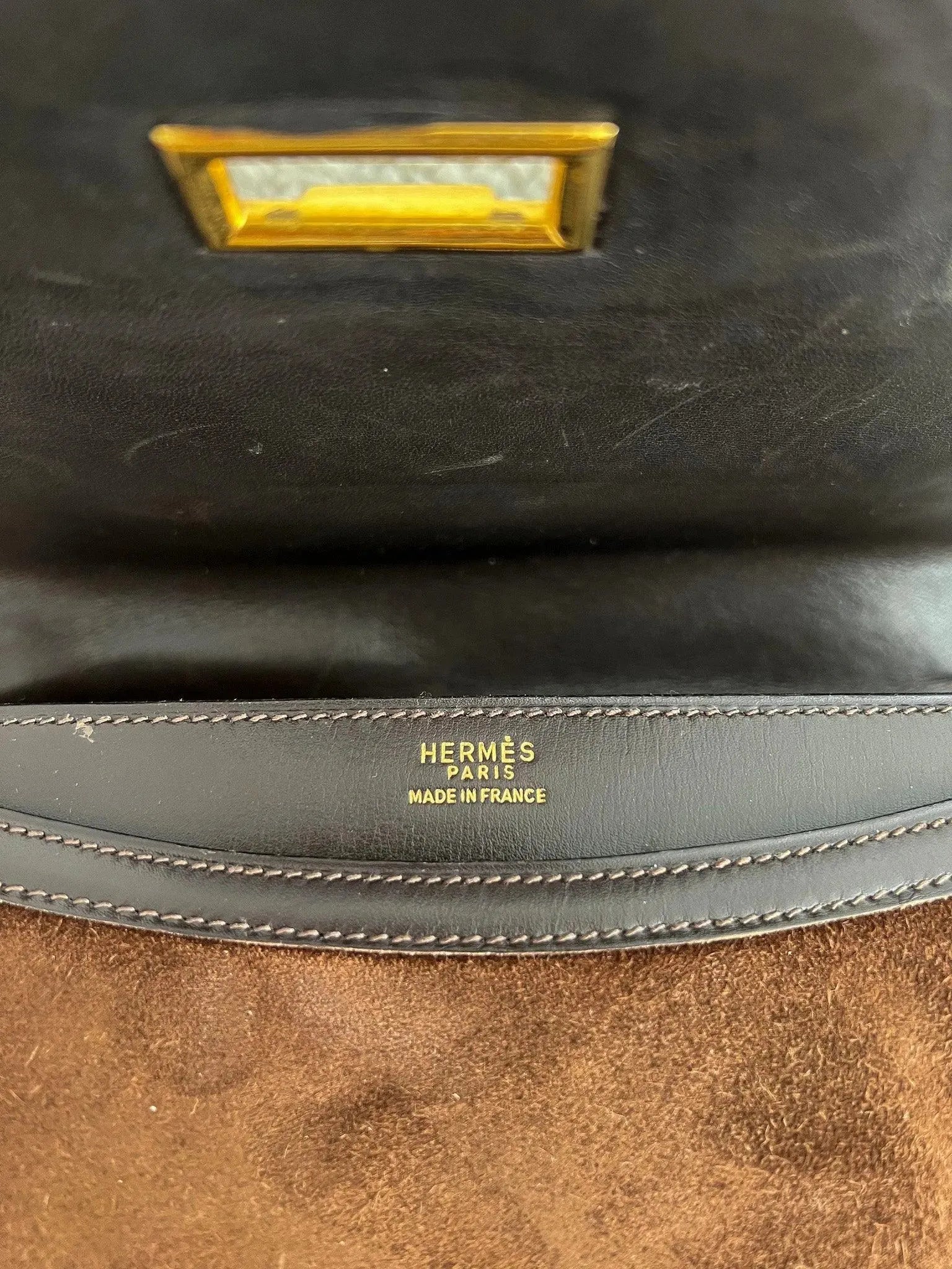 Hermes - Sac à main 1950s - Atelier Victor - Vintage Shop