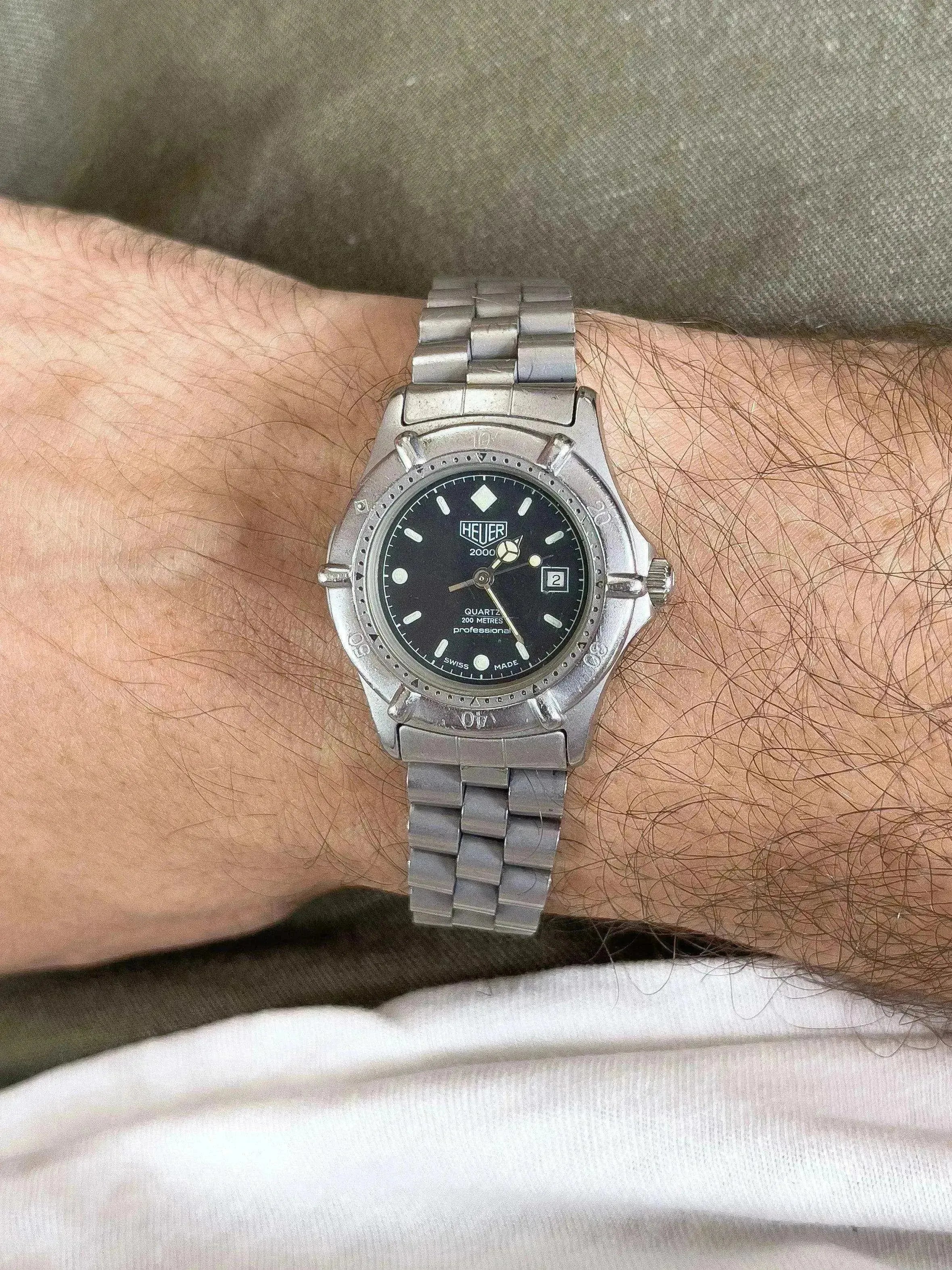 Heuer - Mini Professionnal 2000 Silver - 1990’s - Atelier Victor