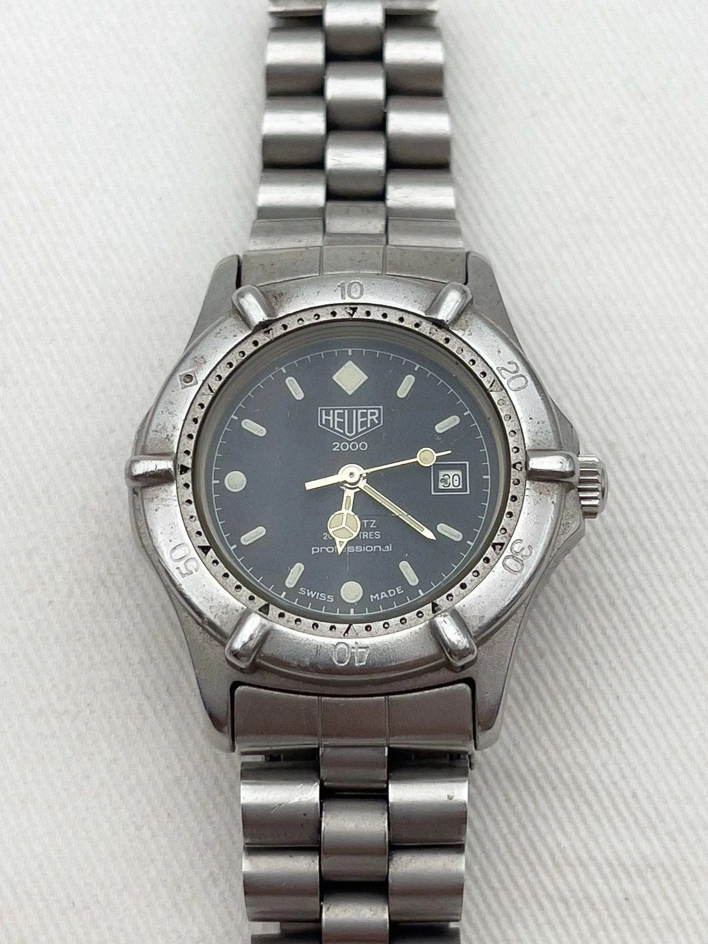 Heuer - Mini Professionnal 2000 Silver - 1990’s - Atelier Victor