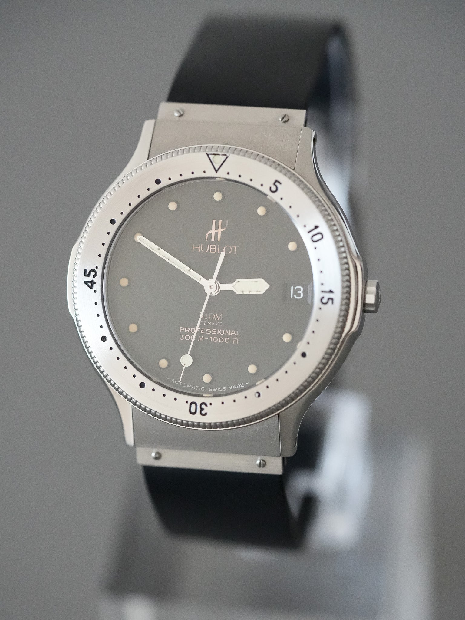 Hublot - MDM Acier Automatique Professionnal 300m - 1990s - Atelier Victor - Vintage Shop