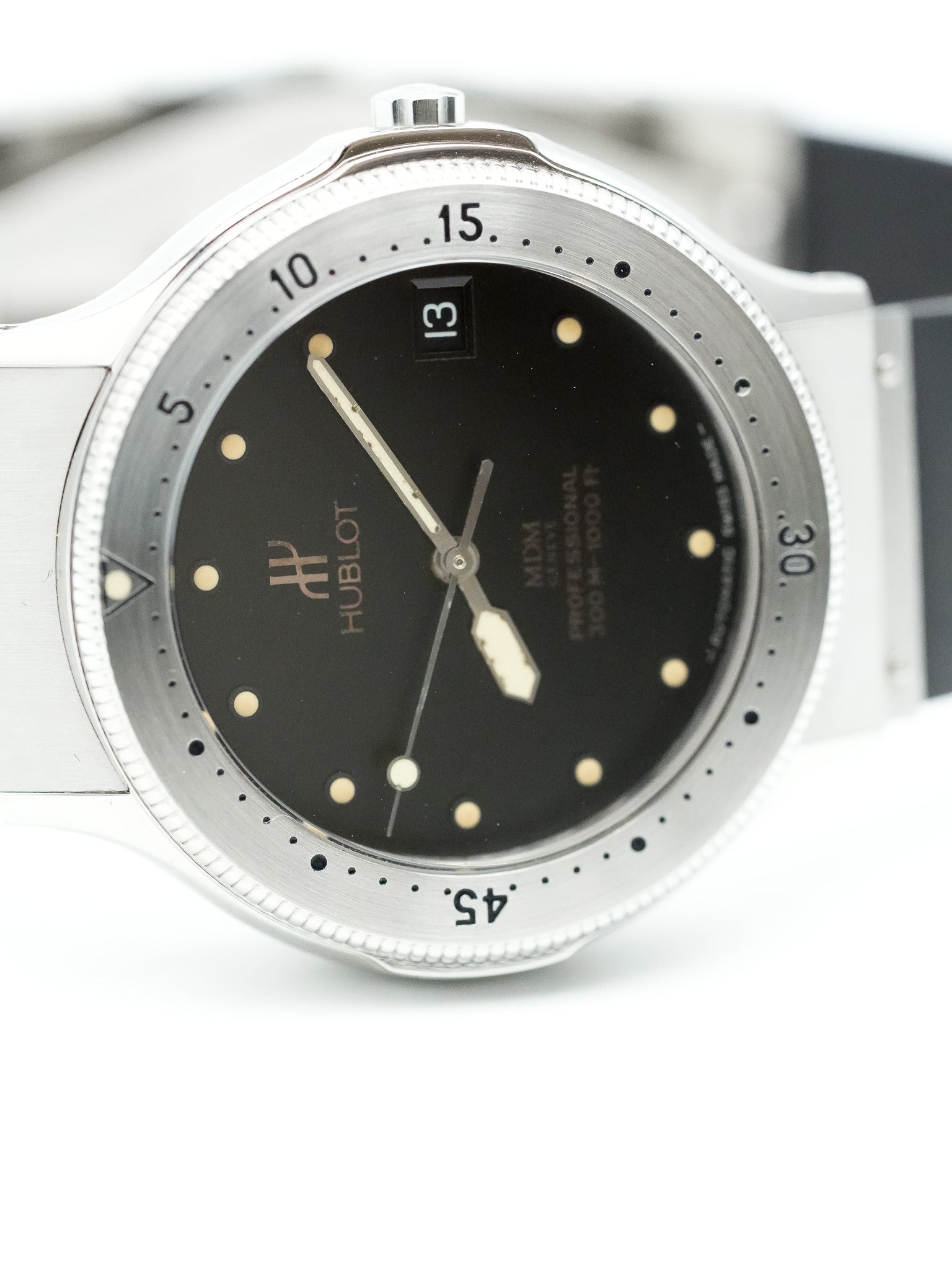 Hublot - MDM Acier Automatique Professionnal 300m - 1990s - Atelier Victor - Vintage Shop