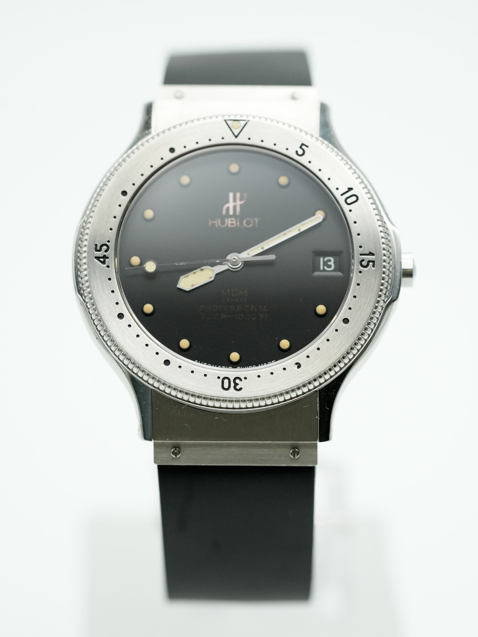Hublot - MDM Acier Automatique Professionnal 300m - 1990s - Atelier Victor - Vintage Shop