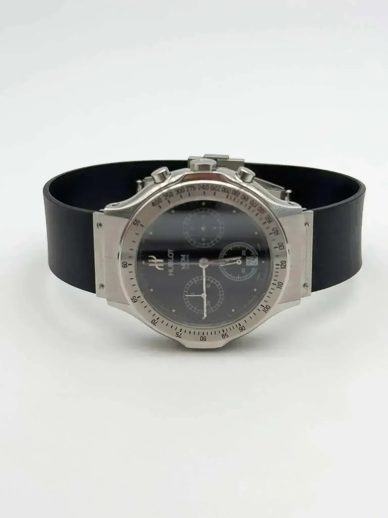 Hublot - MDM Genève Chronographe Quartz Acier - 1980/90s - Atelier Victor