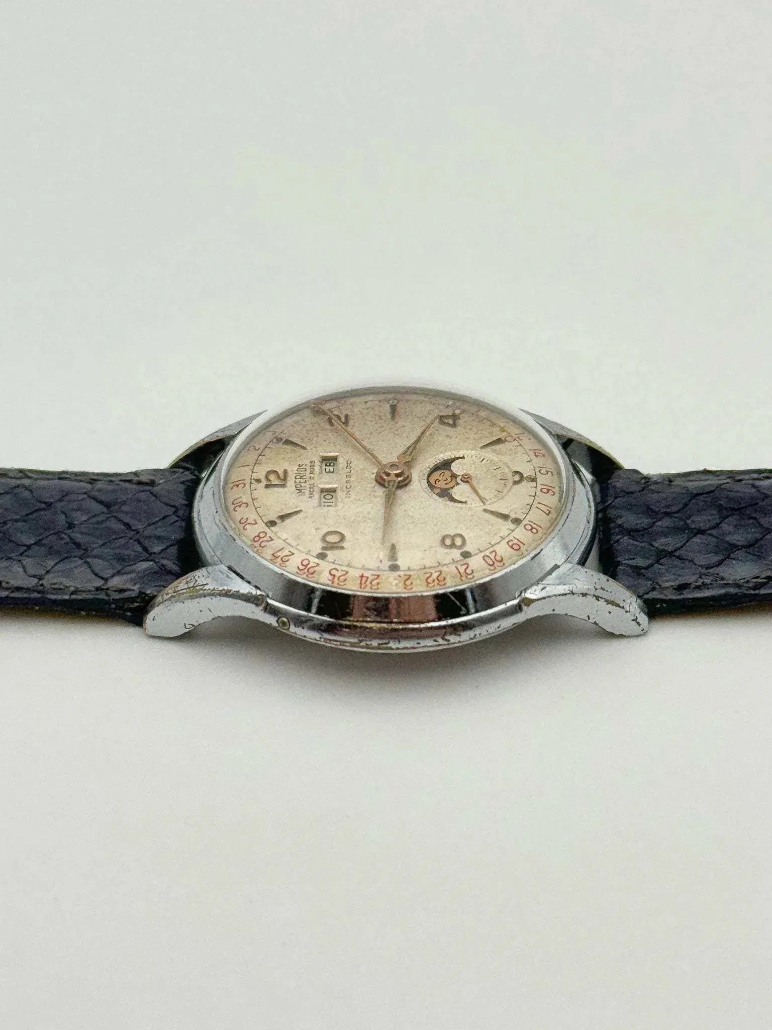 Imperios - Venus Triple Calendar Moonphase Chrome - 1950s - Atelier Victor