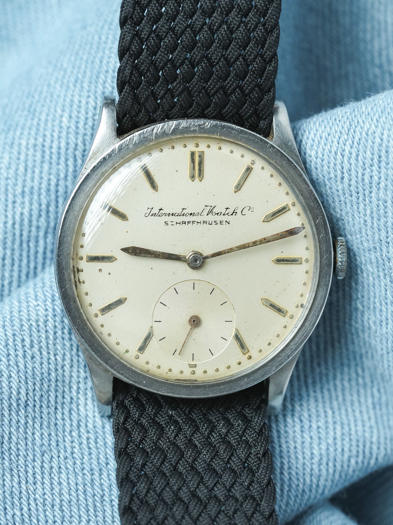 IWC - Calatrava Petite-seconde Acier Calibre 88 - 1946 - Atelier Victor - Vintage Shop