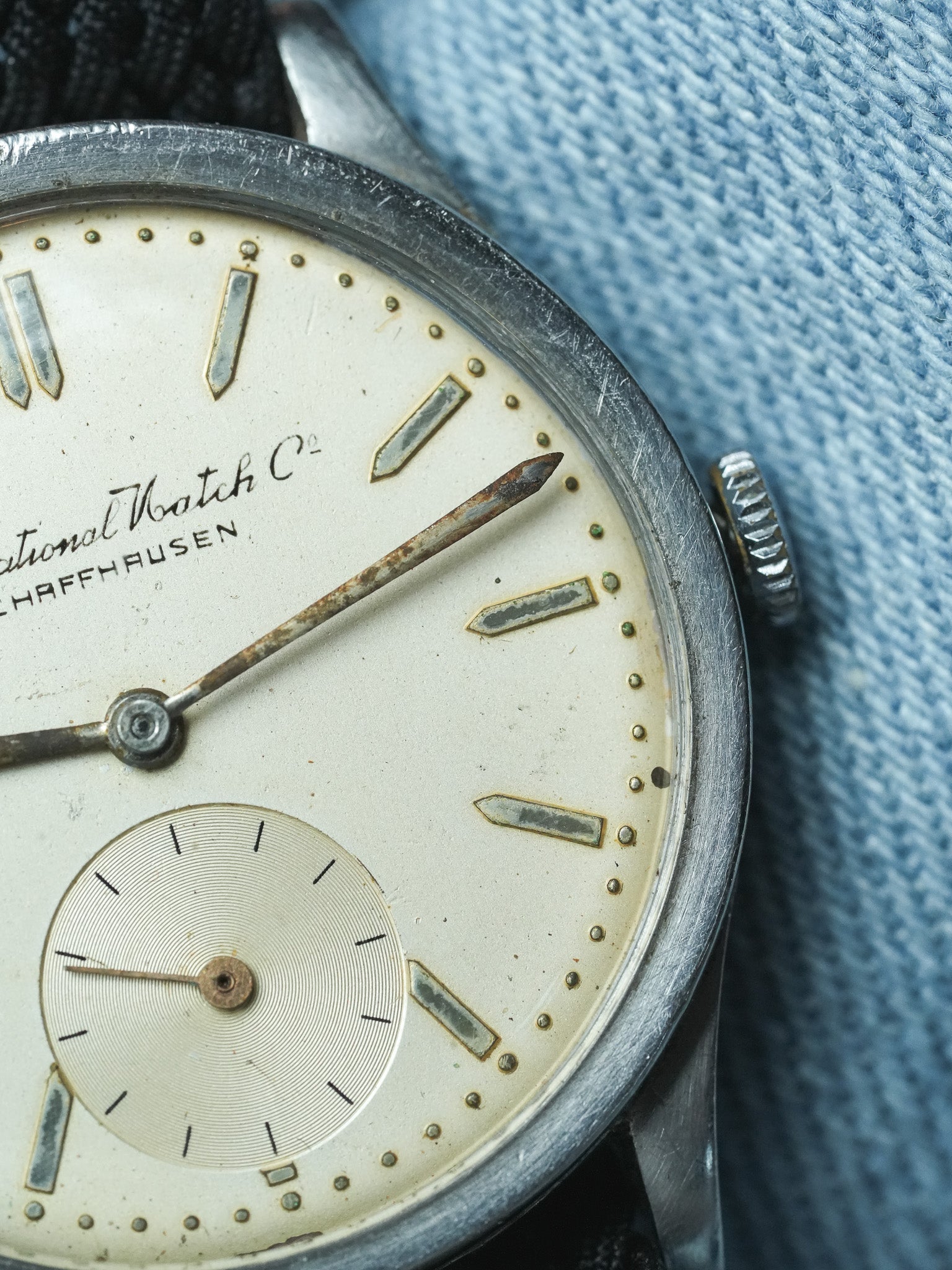 IWC - Calatrava Petite-seconde Acier Calibre 88 - 1946 - Atelier Victor - Vintage Shop