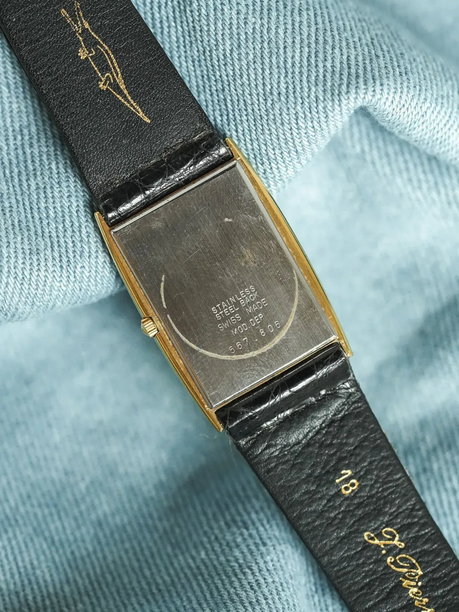 J.Pierre Lafond Genève - Tank Slim Or 12 - 1990s - Atelier Victor