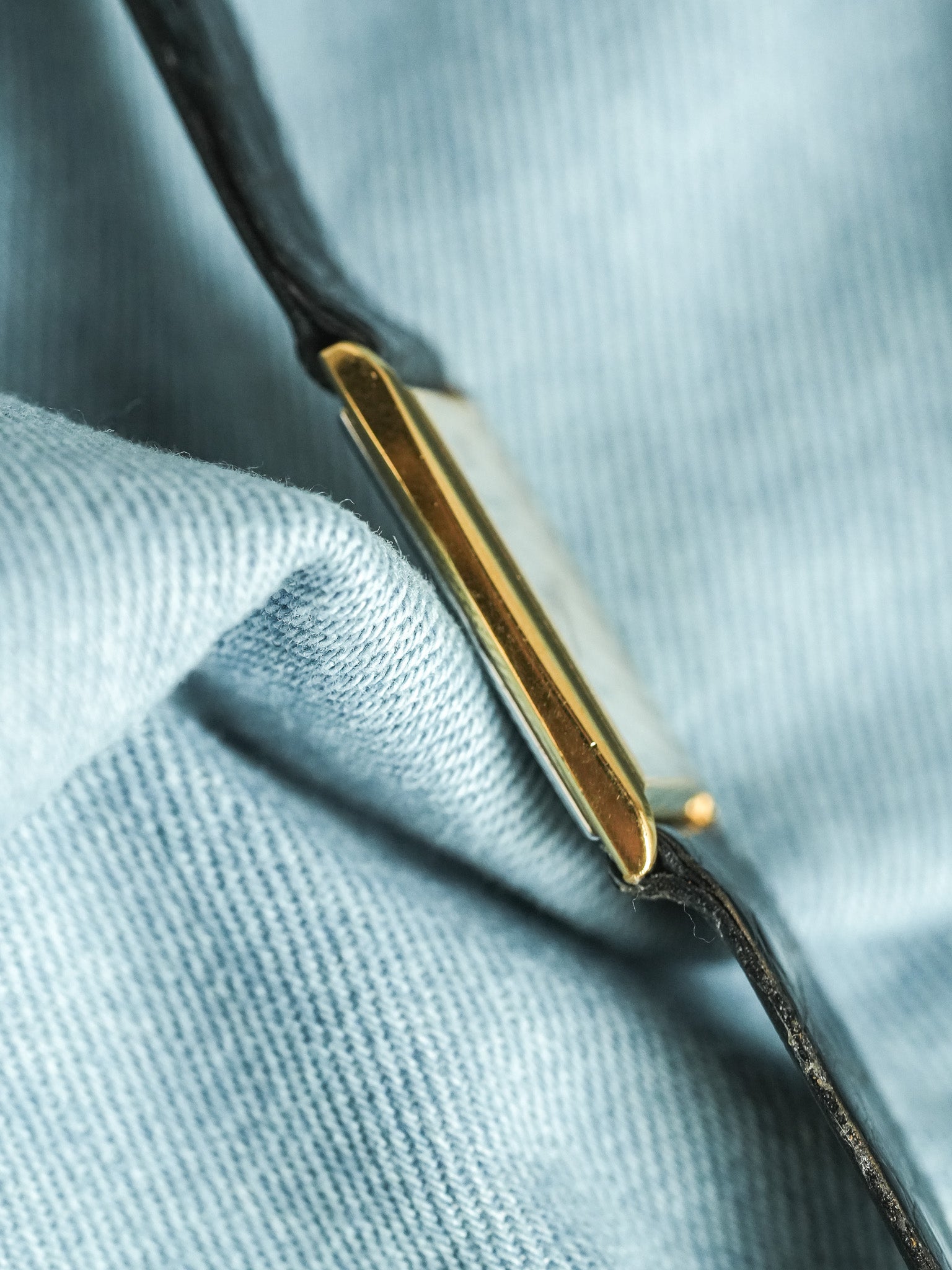 J.Pierre Lafond Genève - Tank Slim Or 12 - 1990s - Atelier Victor - Vintage Shop