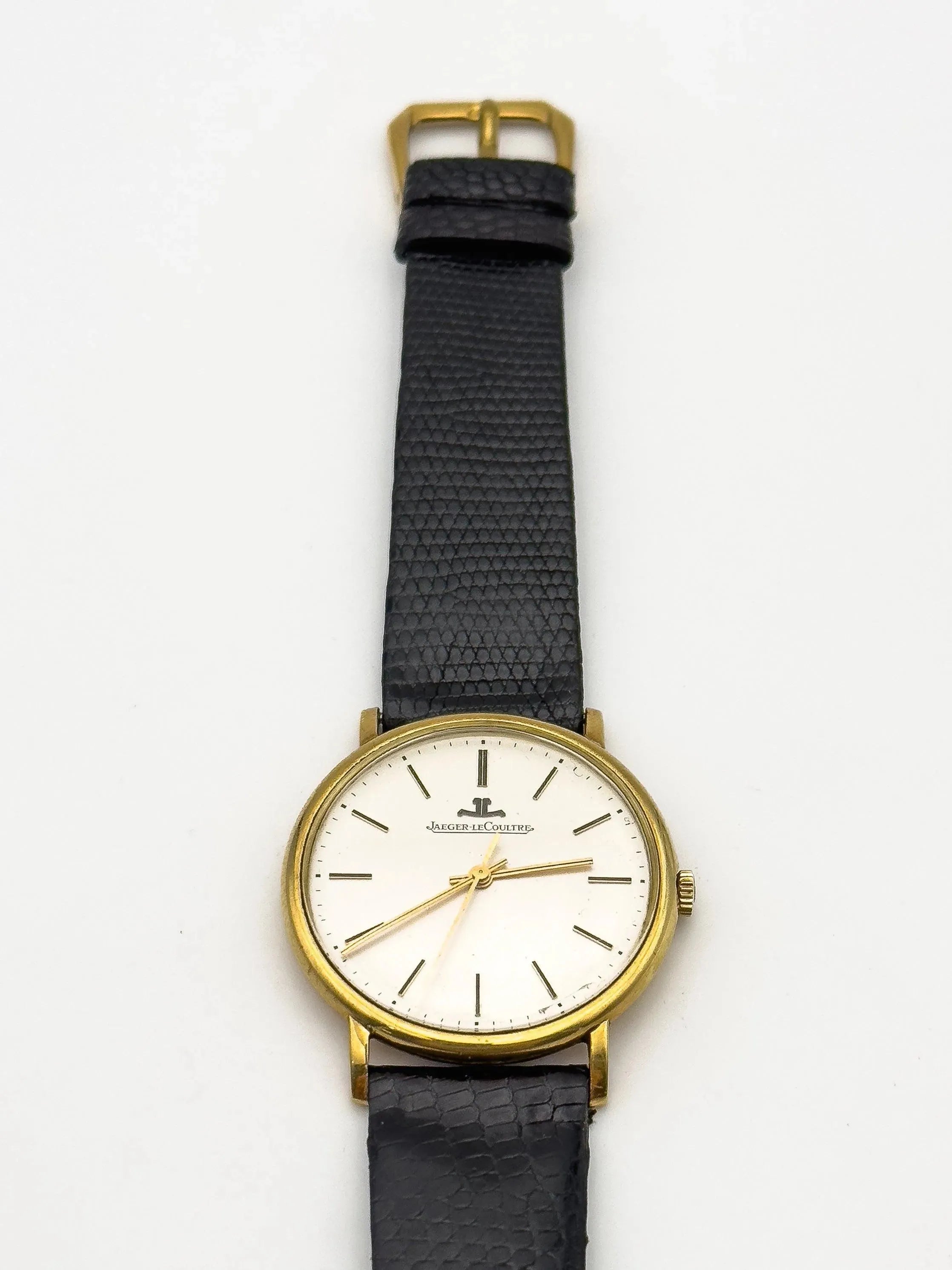 Jaeger-LeCoultre - 18K Gold Dress Watch - Box - 1960's - Atelier Victor Paris - Vintage Watch Shop Dubai