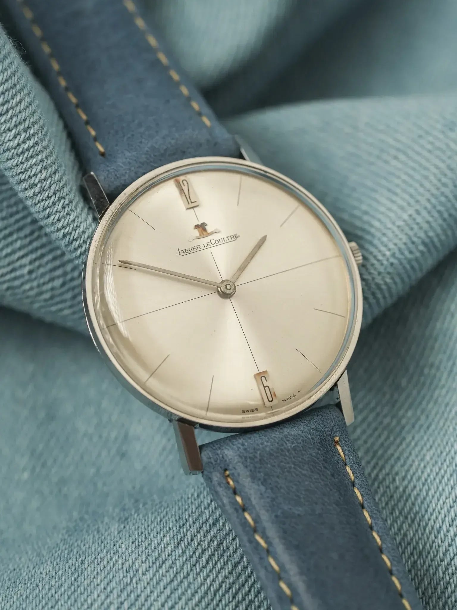 Jaeger-LeCoultre - Acier 12H 6H Dress Watch - 1960s - Atelier Victor