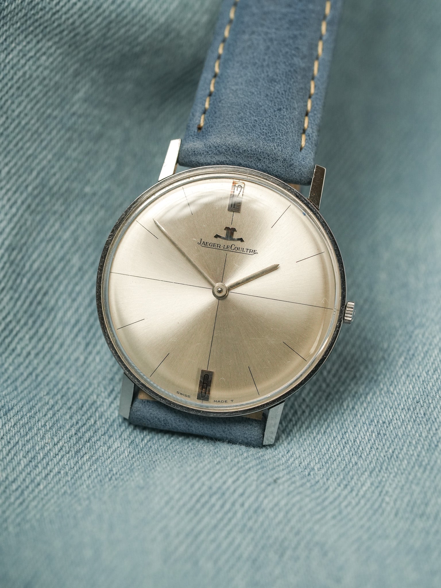 Jaeger-LeCoultre - Acier 12H 6H Dress Watch - 1960s - Atelier Victor - Vintage Shop