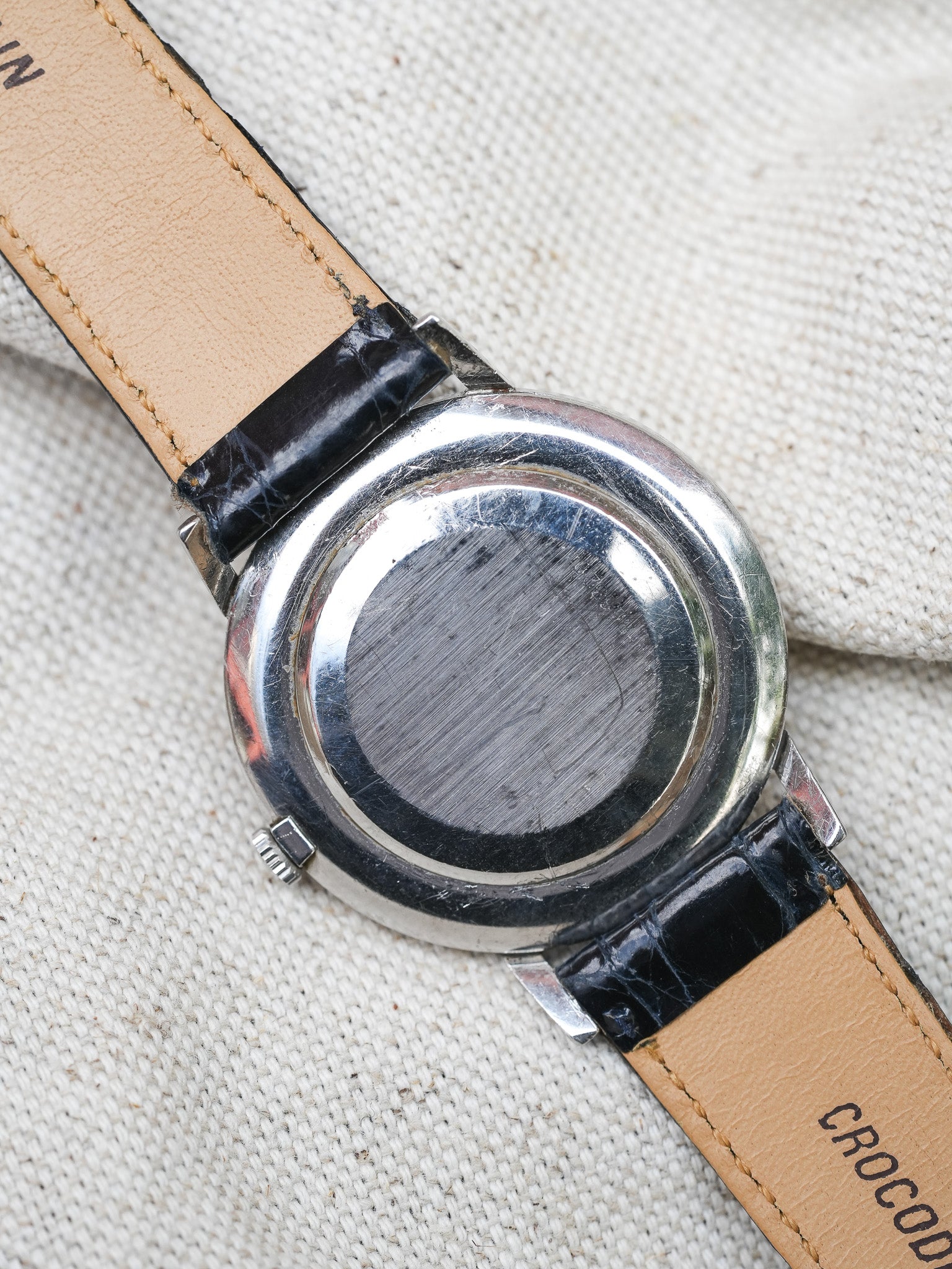 Jaeger-LeCoultre - Dress Watch Acier Crosshair Index Or - 1960s - Atelier Victor - Vintage Shop