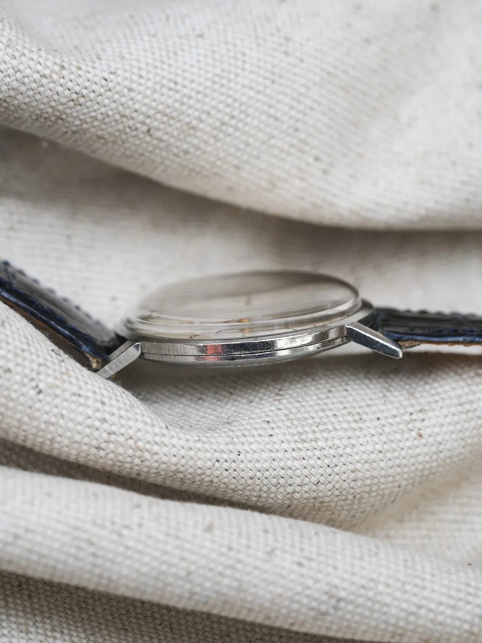Jaeger-LeCoultre - Dress Watch Acier Crosshair Index Or - 1960s - Atelier Victor - Vintage Shop