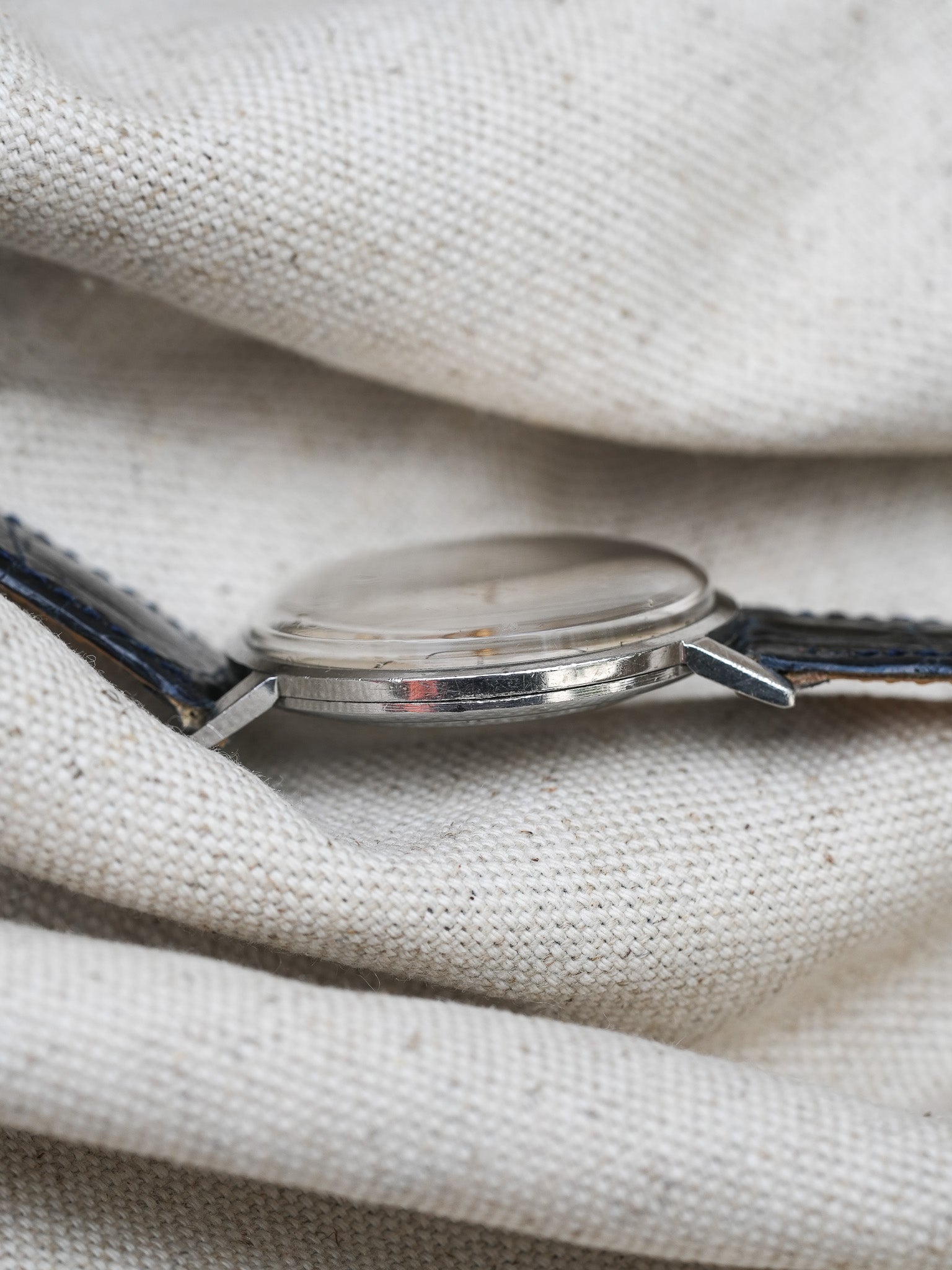 Jaeger-LeCoultre - Dress Watch Acier Crosshair Index Or - 1960s - Atelier Victor - Vintage Shop