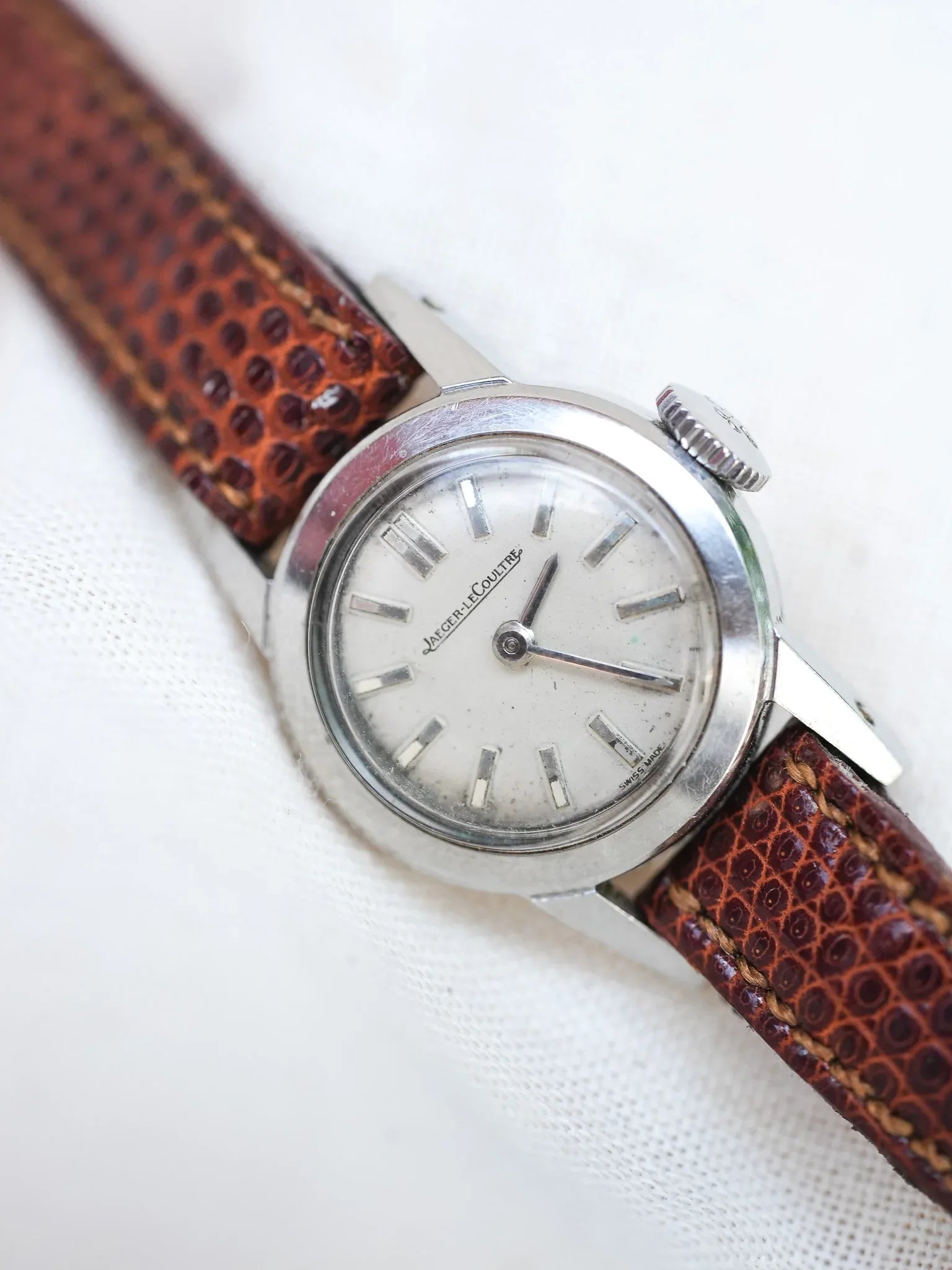 Jaeger-LeCoultre - Mini Dress Watch Acier - 1960s - Atelier Victor - Vintage Shop
