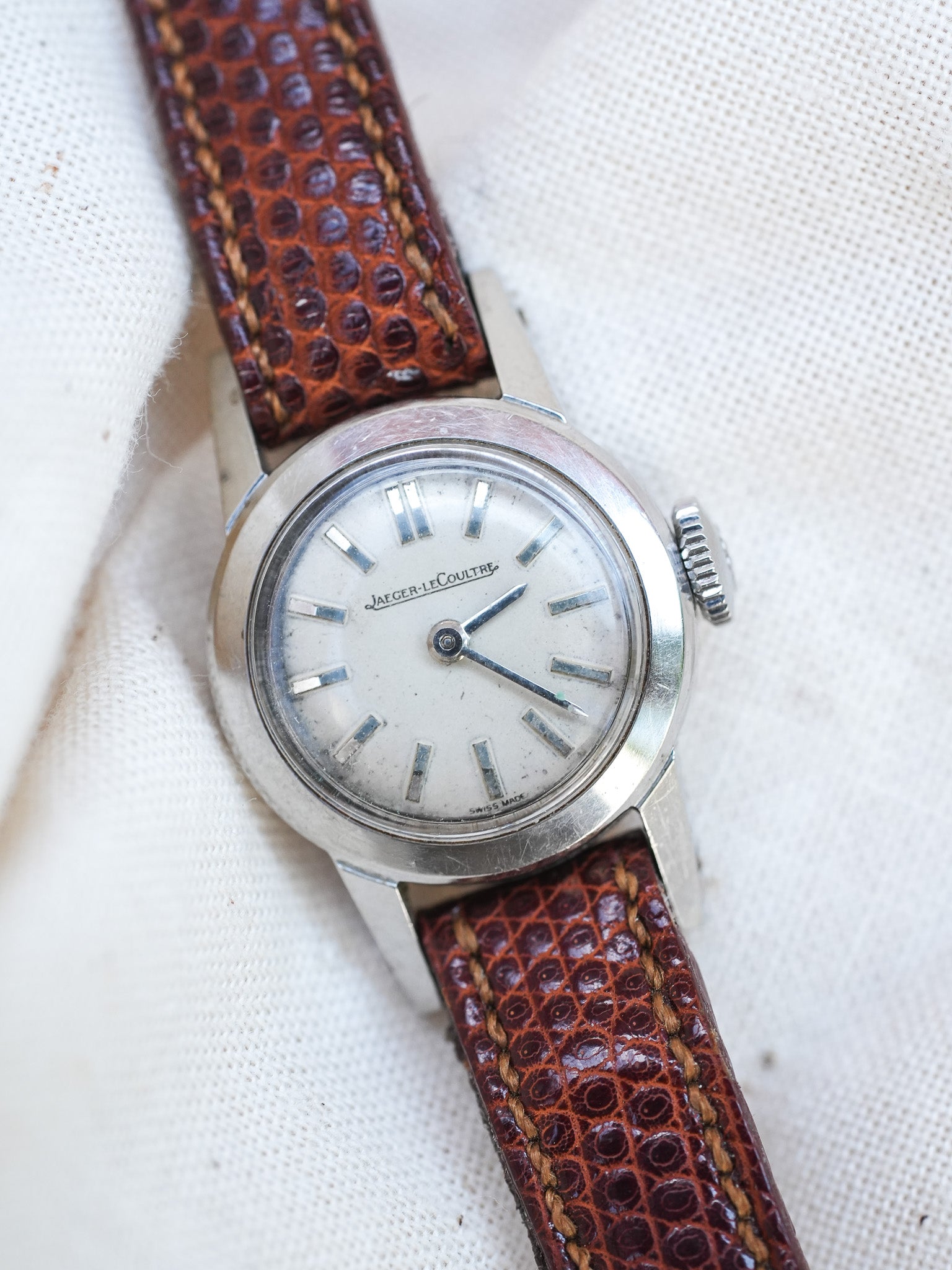 Jaeger-LeCoultre - Mini Dress Watch Acier - 1960s - Atelier Victor - Vintage Shop