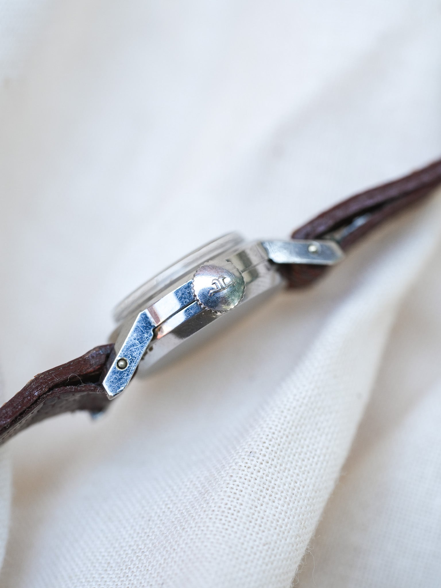 Jaeger-LeCoultre - Mini Dress Watch Acier - 1960s - Atelier Victor - Vintage Shop