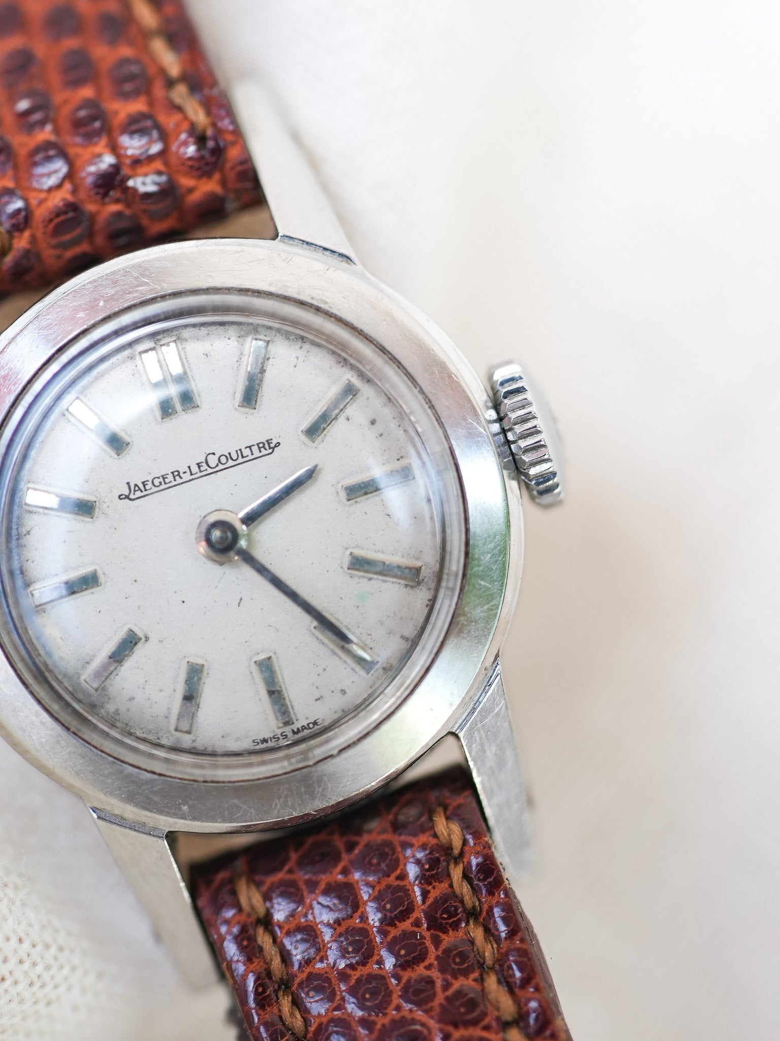 Jaeger-LeCoultre - Mini Dress Watch Acier - 1960s - Atelier Victor - Vintage Shop