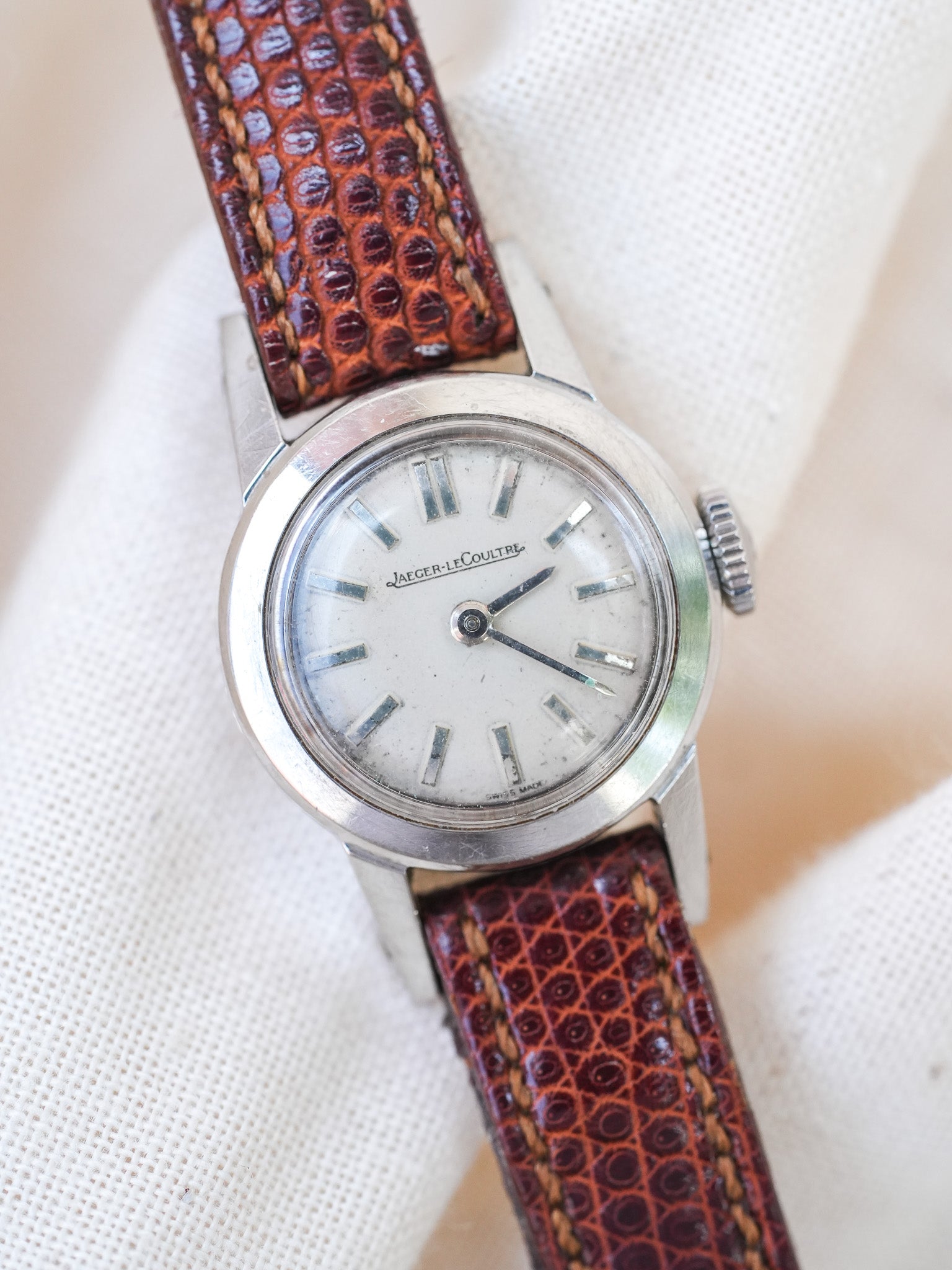 Jaeger-LeCoultre - Mini Dress Watch Acier - 1960s - Atelier Victor - Vintage Shop