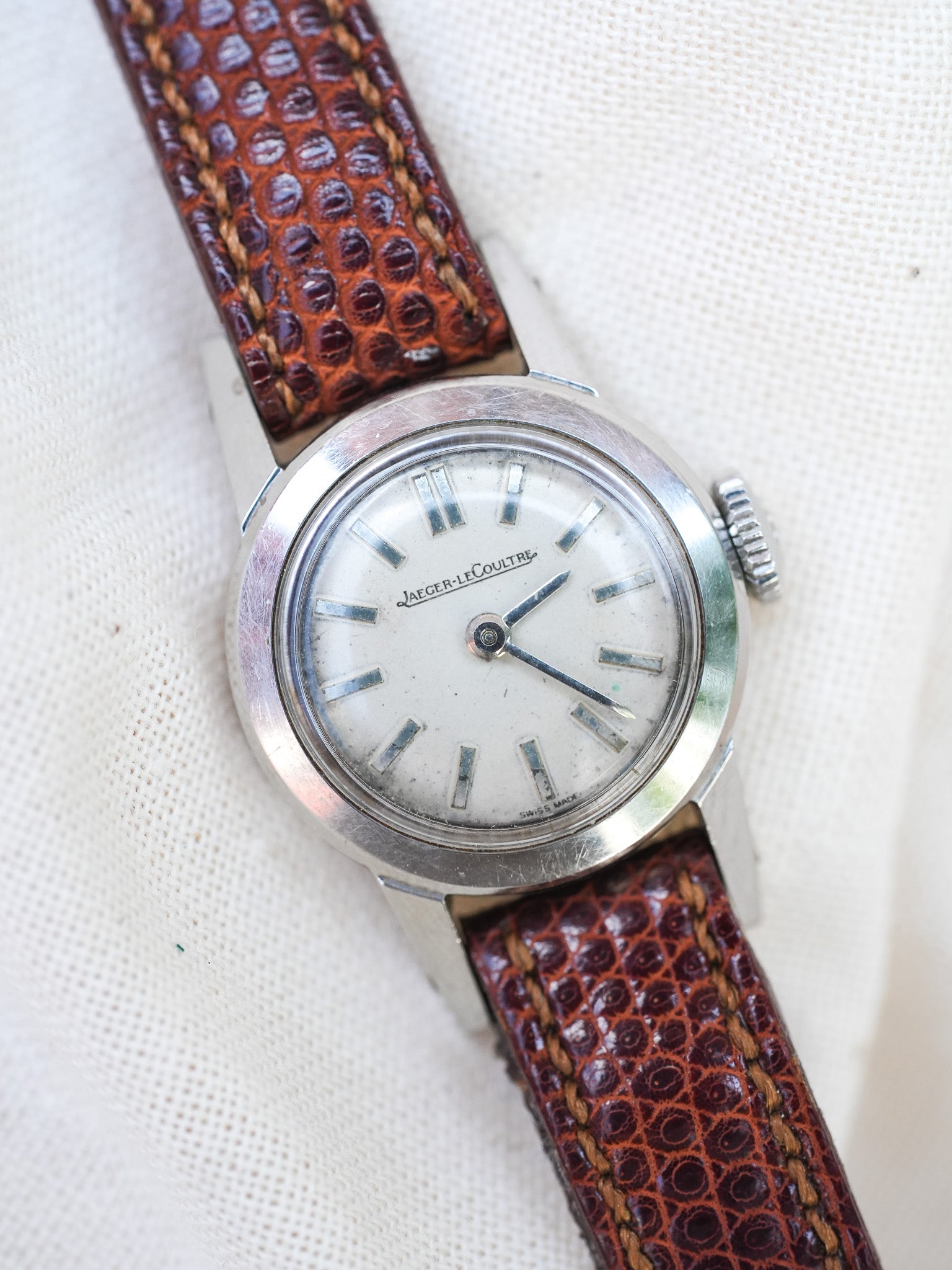 Jaeger-LeCoultre - Mini Dress Watch Acier - 1960s - Atelier Victor - Vintage Shop