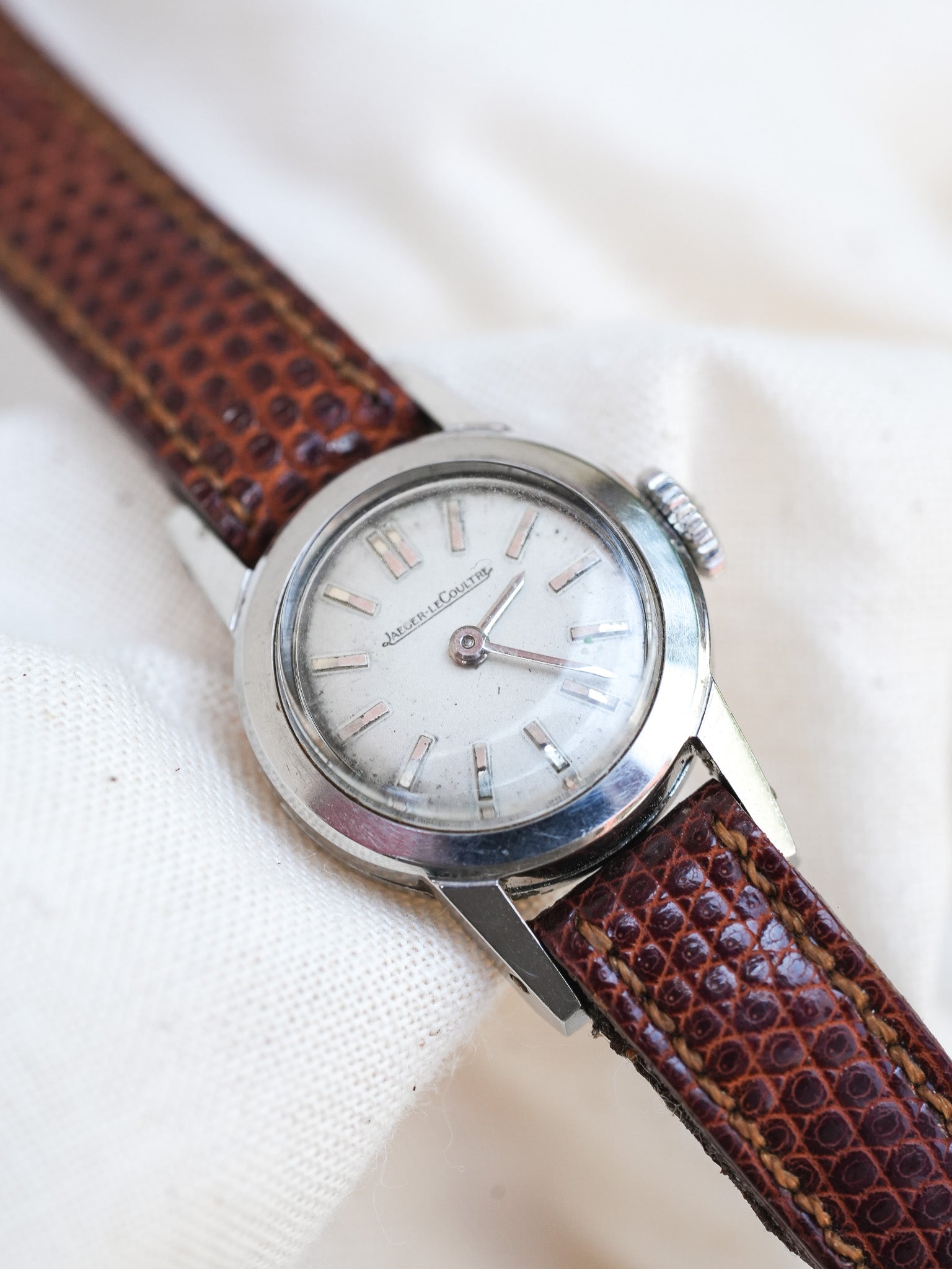 Jaeger-LeCoultre - Mini Dress Watch Acier - 1960s - Atelier Victor - Vintage Shop