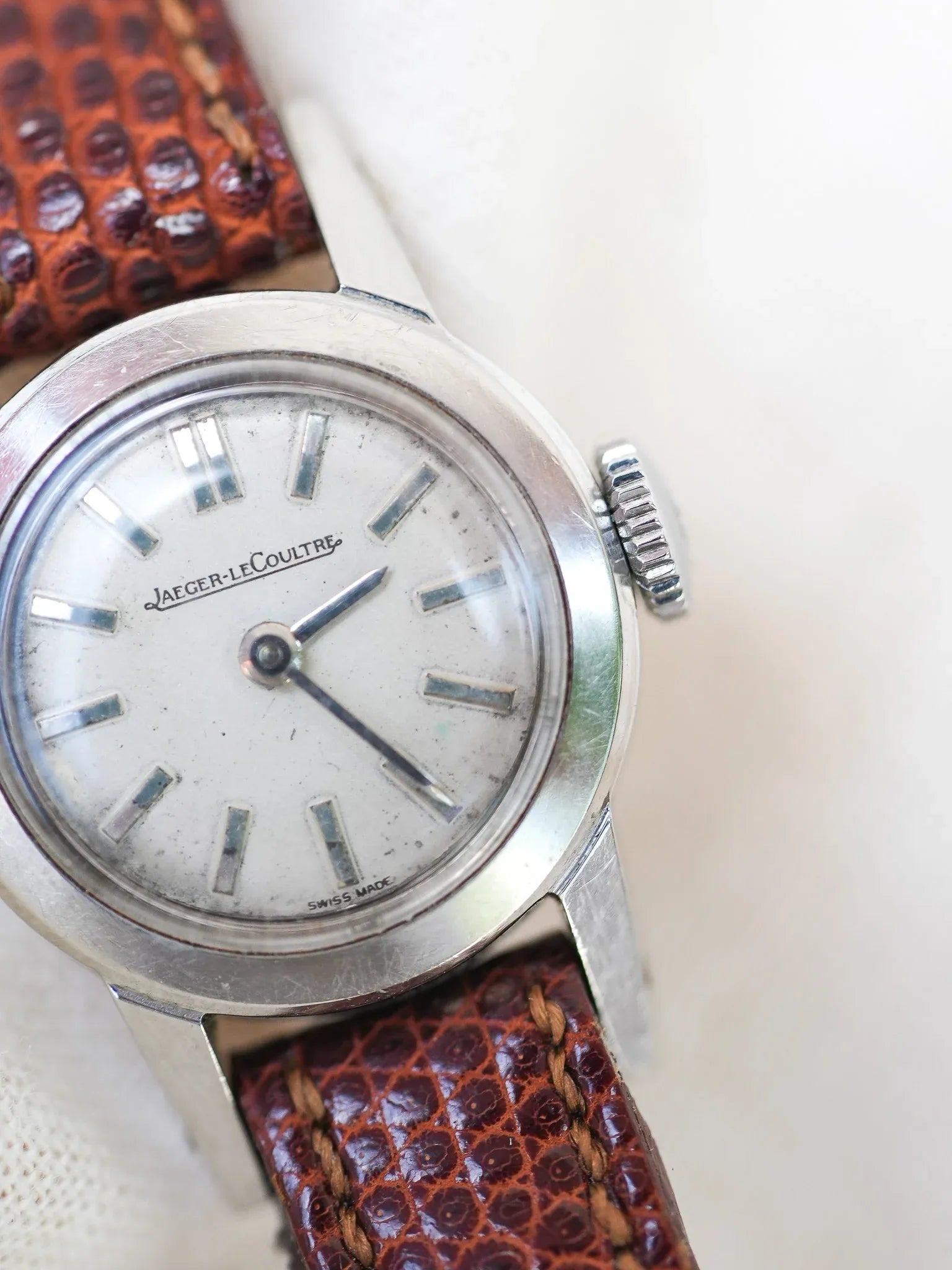 Jaeger-LeCoultre - Mini Dress Watch Acier - 1960s - Atelier Victor - Vintage Shop