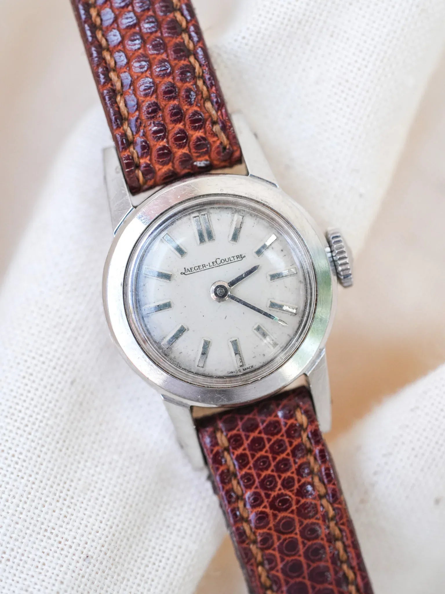 Jaeger-LeCoultre - Mini Dress Watch Acier - 1960s - Atelier Victor - Vintage Shop