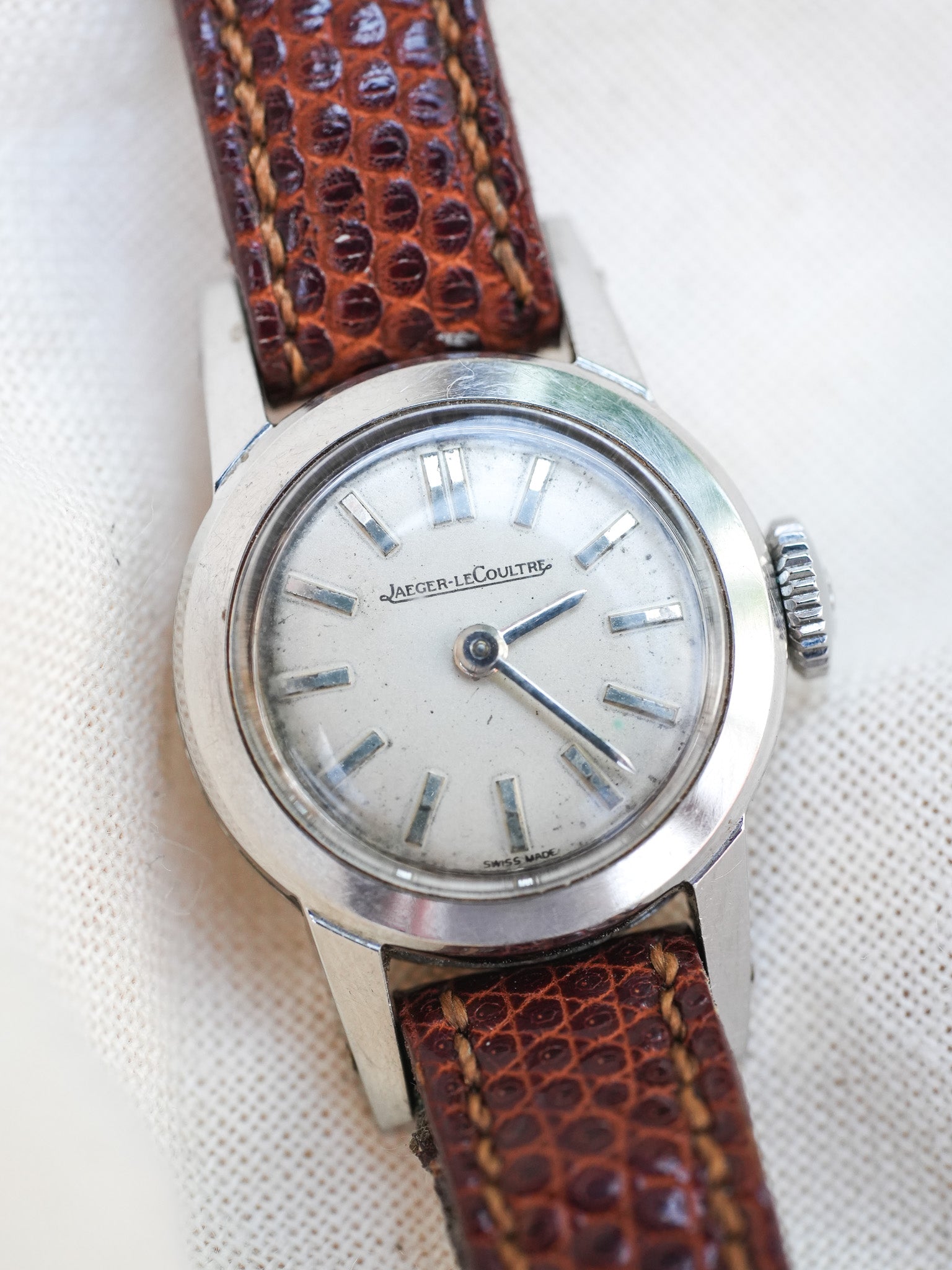 Jaeger-LeCoultre - Mini Dress Watch Acier - 1960s - Atelier Victor - Vintage Shop