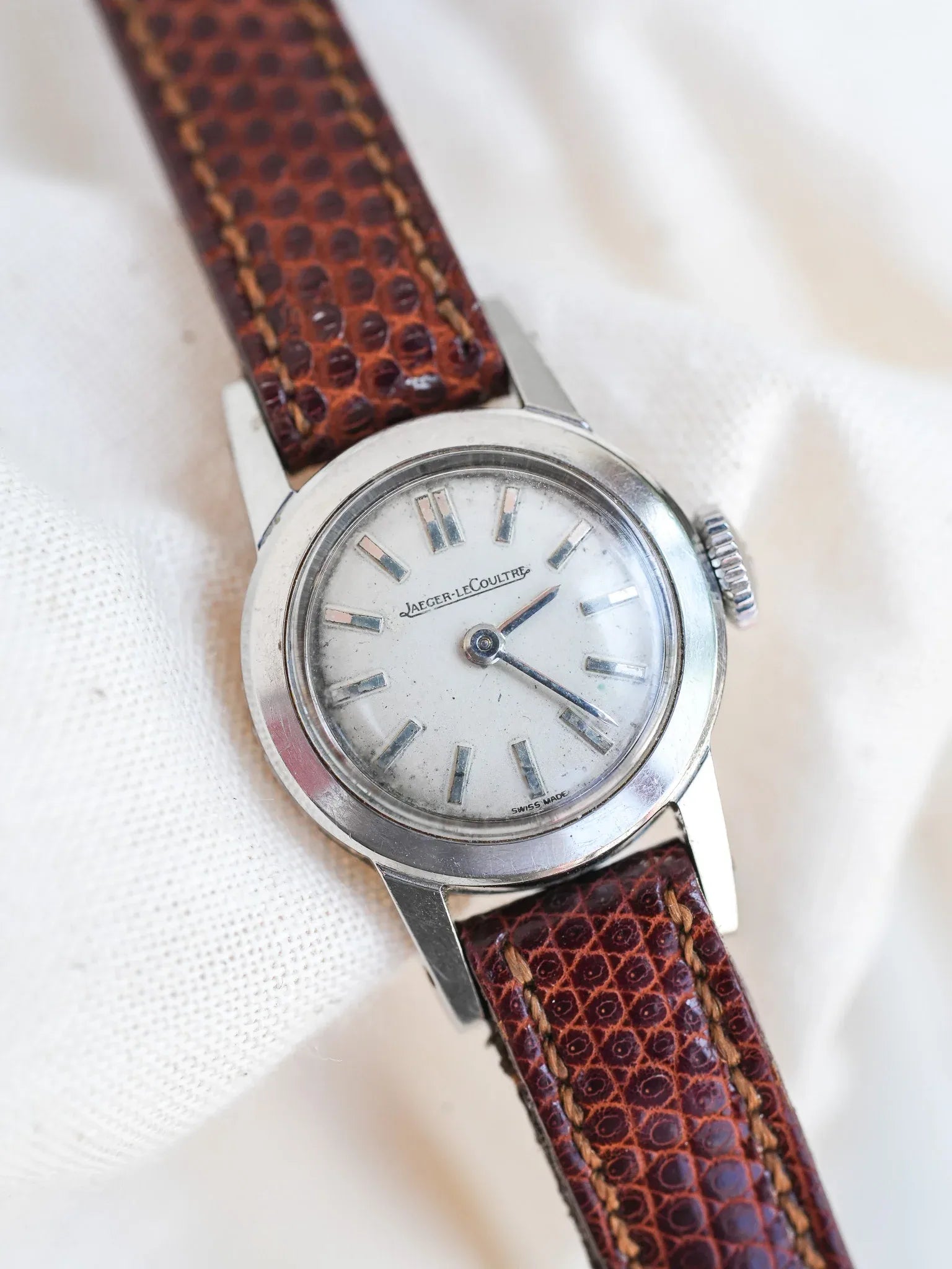 Jaeger-LeCoultre - Mini Dress Watch Acier - 1960s - Atelier Victor - Vintage Shop