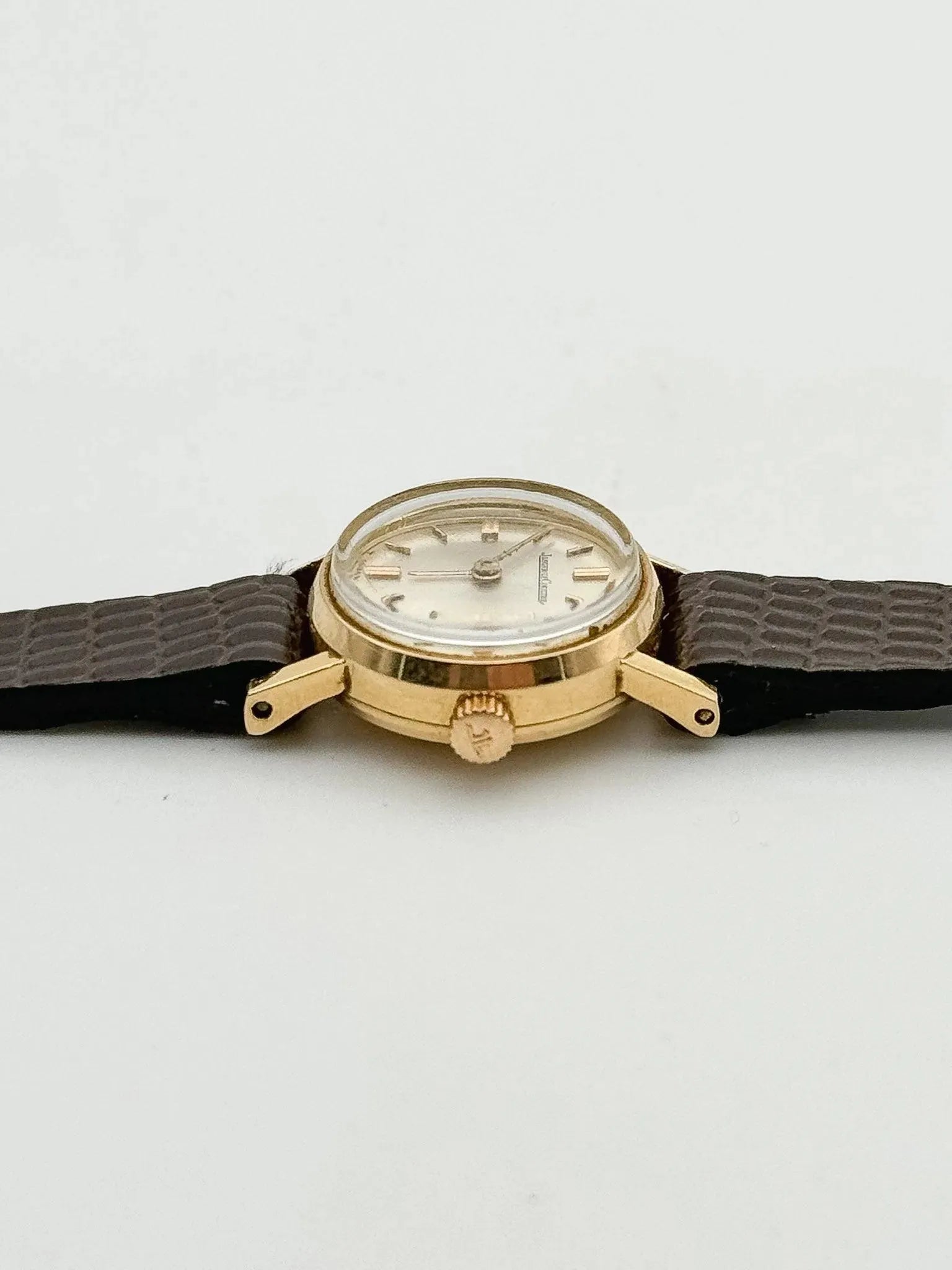 Jaeger-LeCoultre - Mini Dress Watch Rose Gold - 1960s - Atelier Victor Paris - Vintage Watch Shop Dubai
