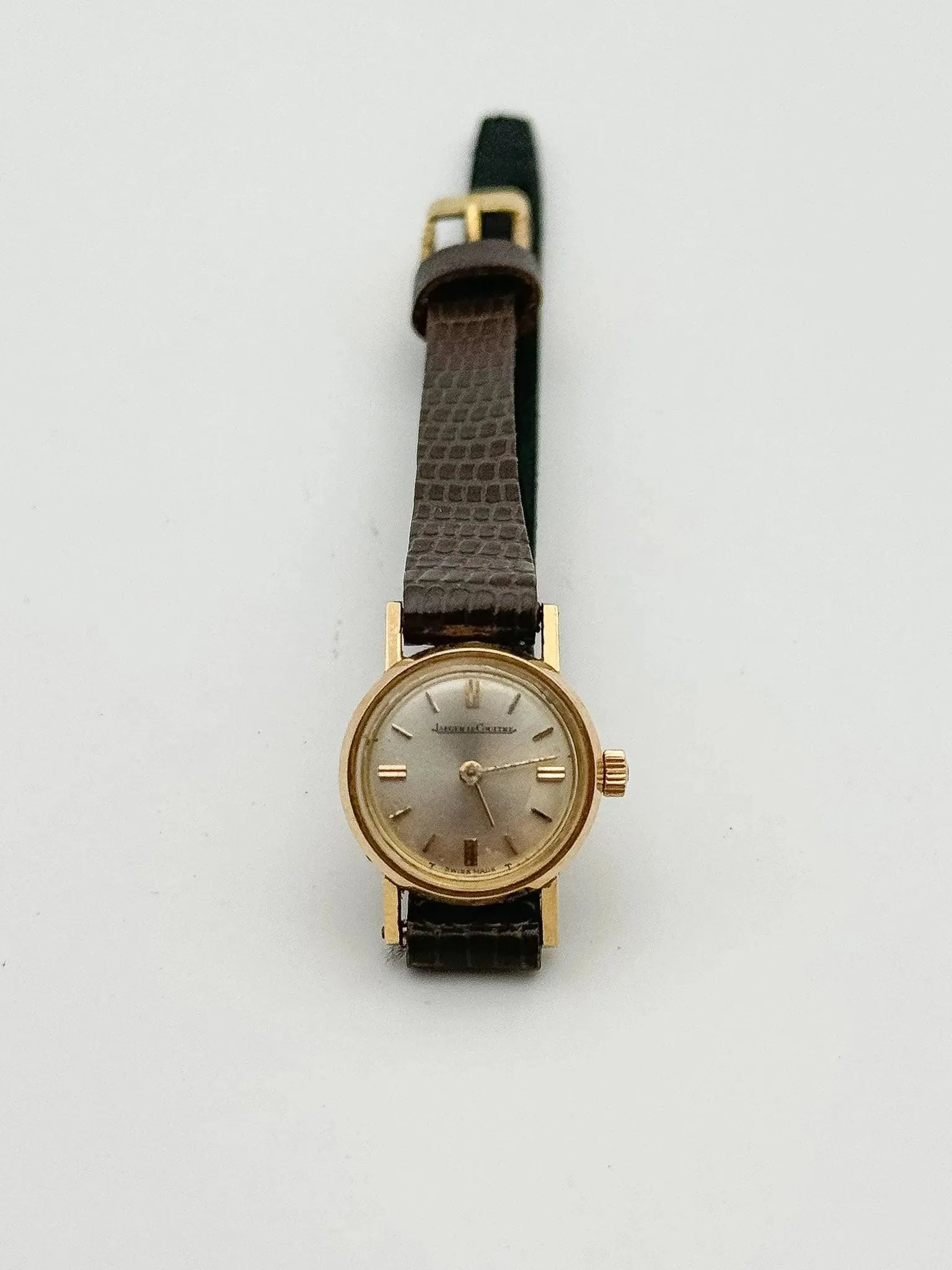 Jaeger-LeCoultre - Mini Dress Watch Rose Gold - 1960s - Atelier Victor Paris - Vintage Watch Shop Dubai