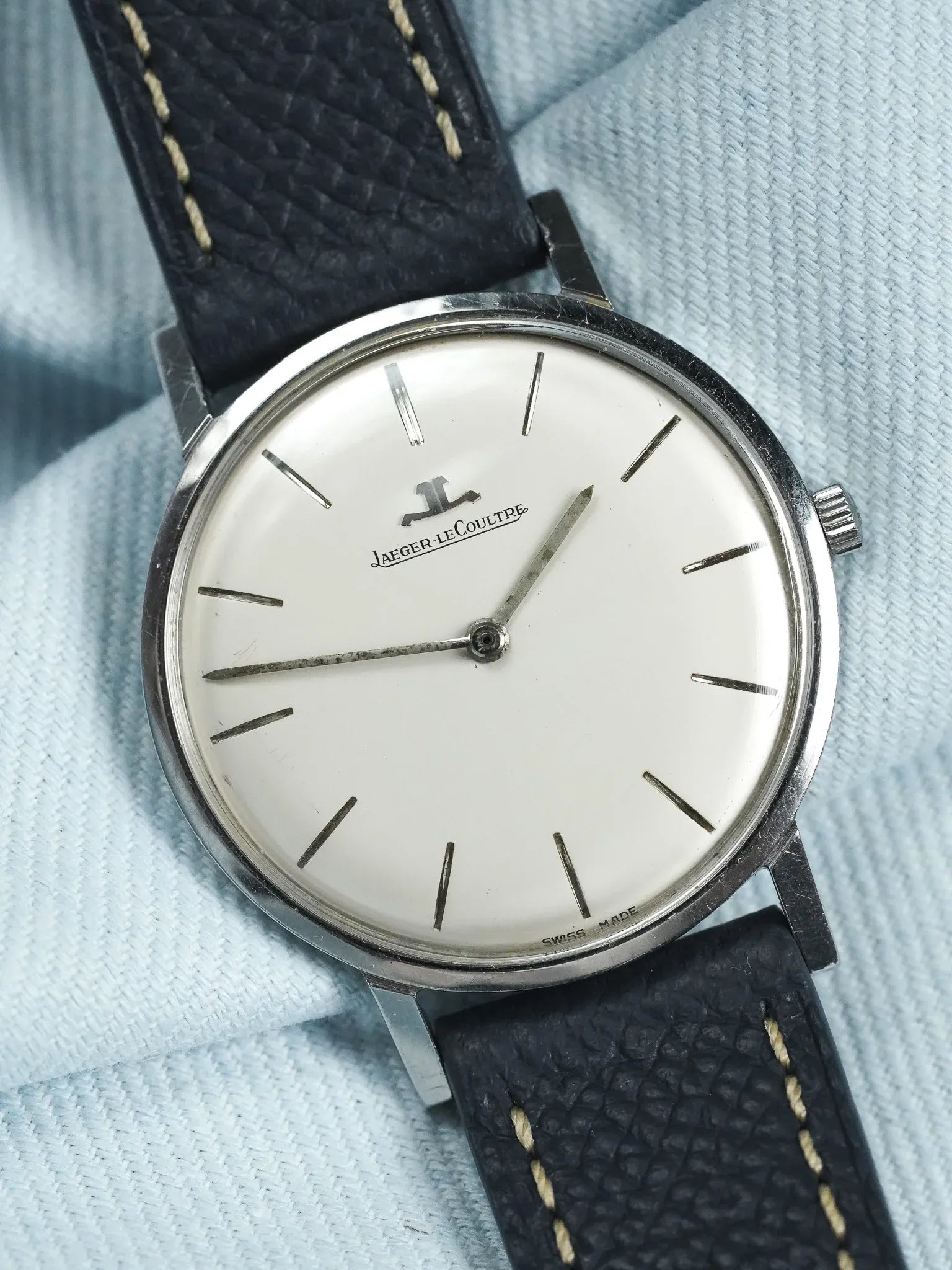 Jaeger-LeCoultre - Montre habillée cadran écaille - 1970s - Atelier Victor - Vintage Shop
