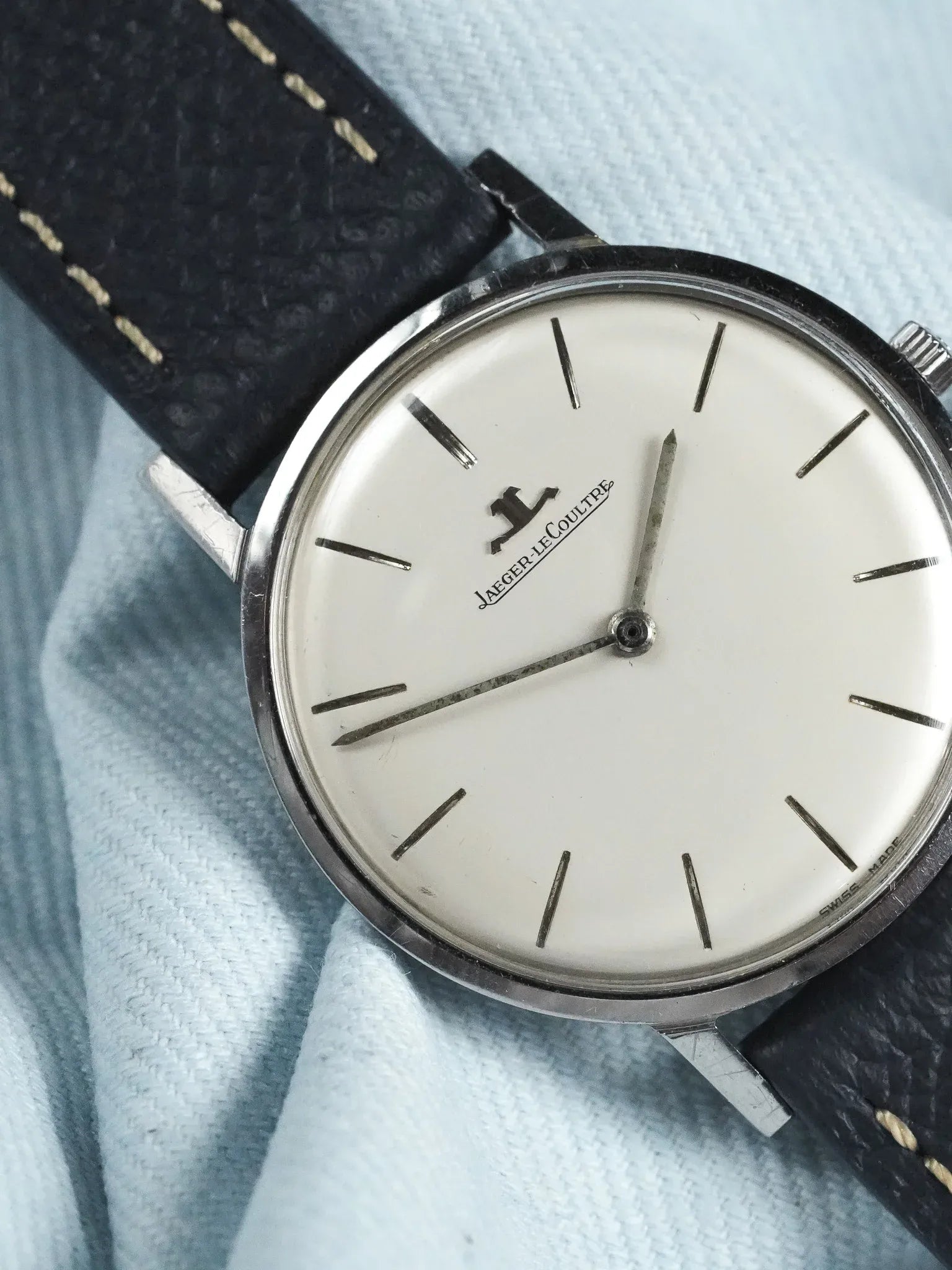 Jaeger-LeCoultre - Montre habillée cadran écaille - 1970s - Atelier Victor - Vintage Shop