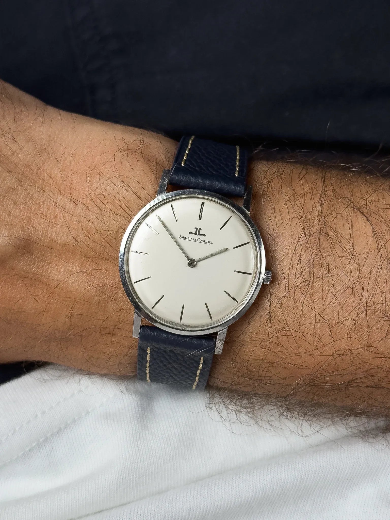 Jaeger-LeCoultre - Montre habillée cadran écaille - 1970s - Atelier Victor - Vintage Shop