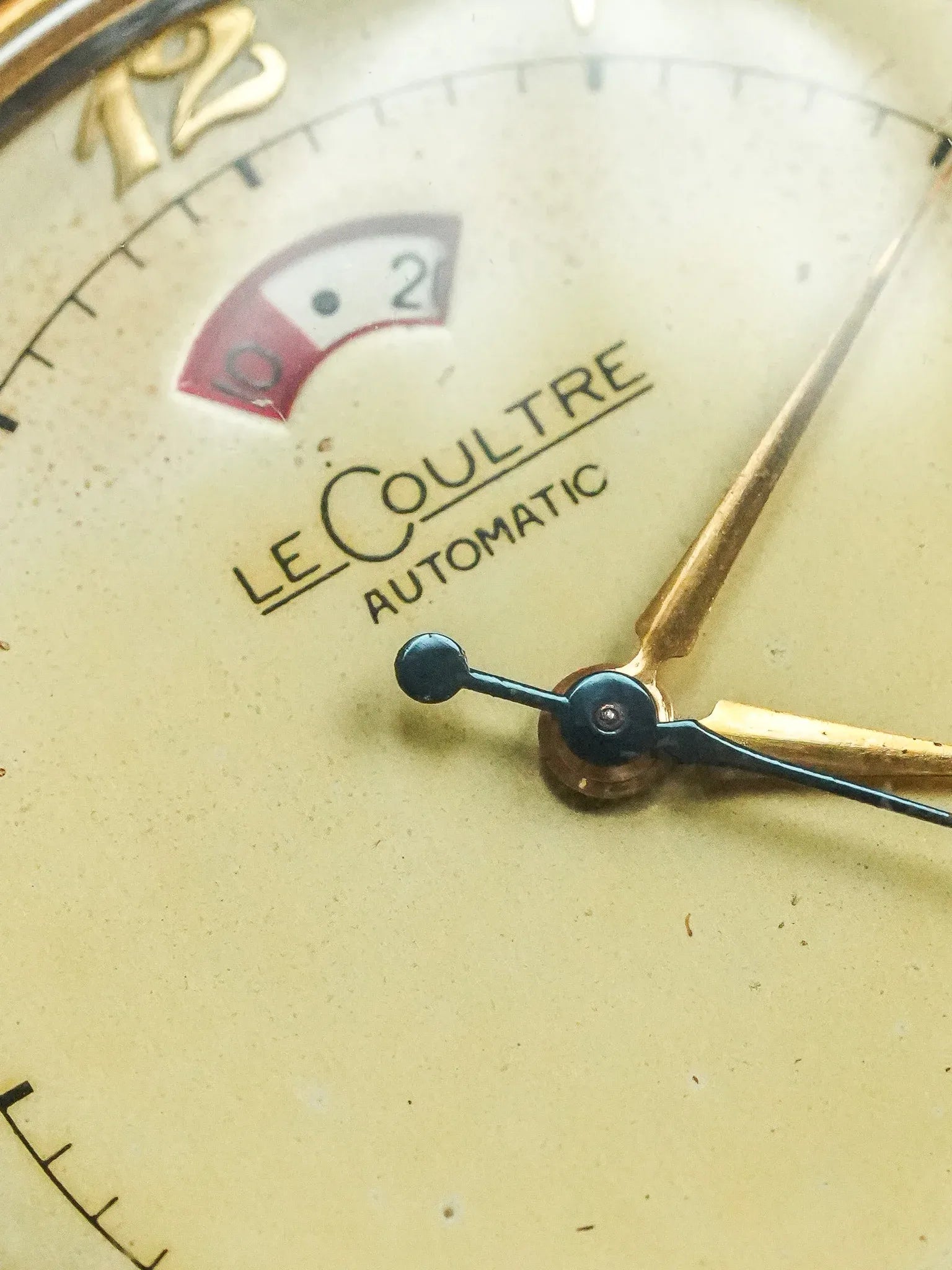Jaeger-LeCoultre - Réserve de marche calibre 481 bumper 10k cornes fantaisies - 1950s - Atelier Victor