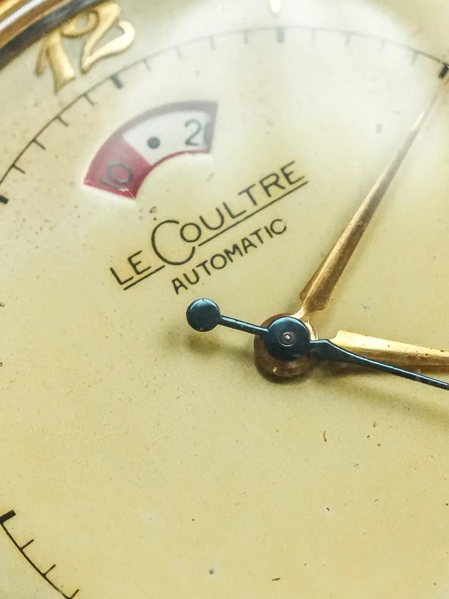 Jaeger-LeCoultre - Réserve de marche calibre 481 bumper 10k cornes fantaisies - 1950s - Atelier Victor
