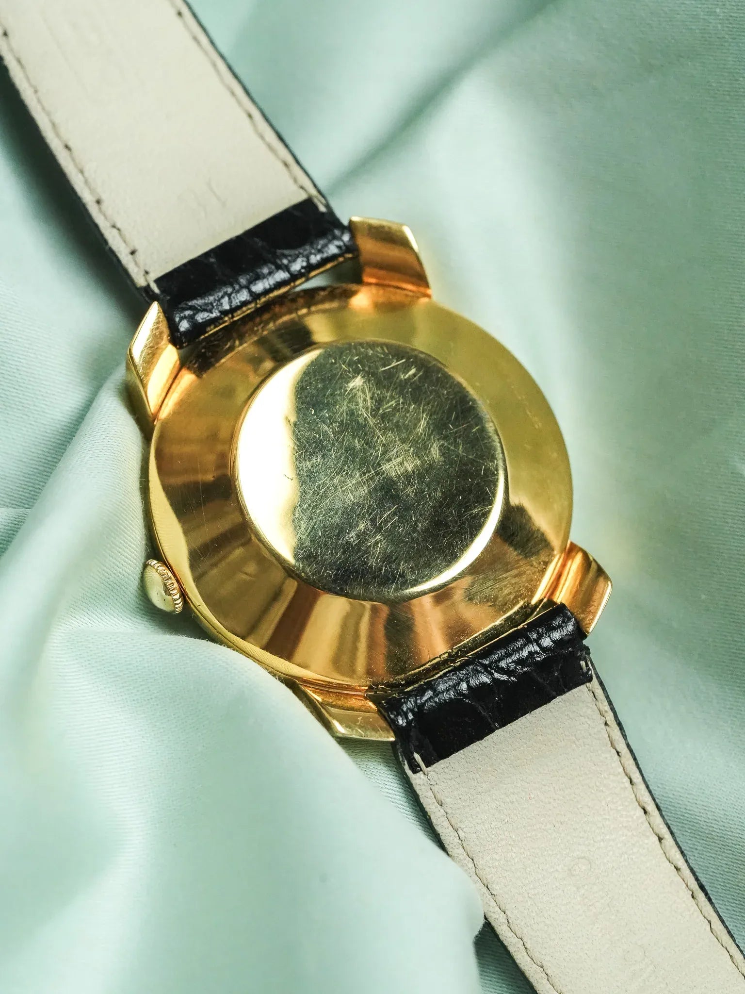 Jaeger-LeCoultre - Réserve de marche calibre 481 bumper 10k cornes fantaisies - 1950s - Atelier Victor - Vintage Shop