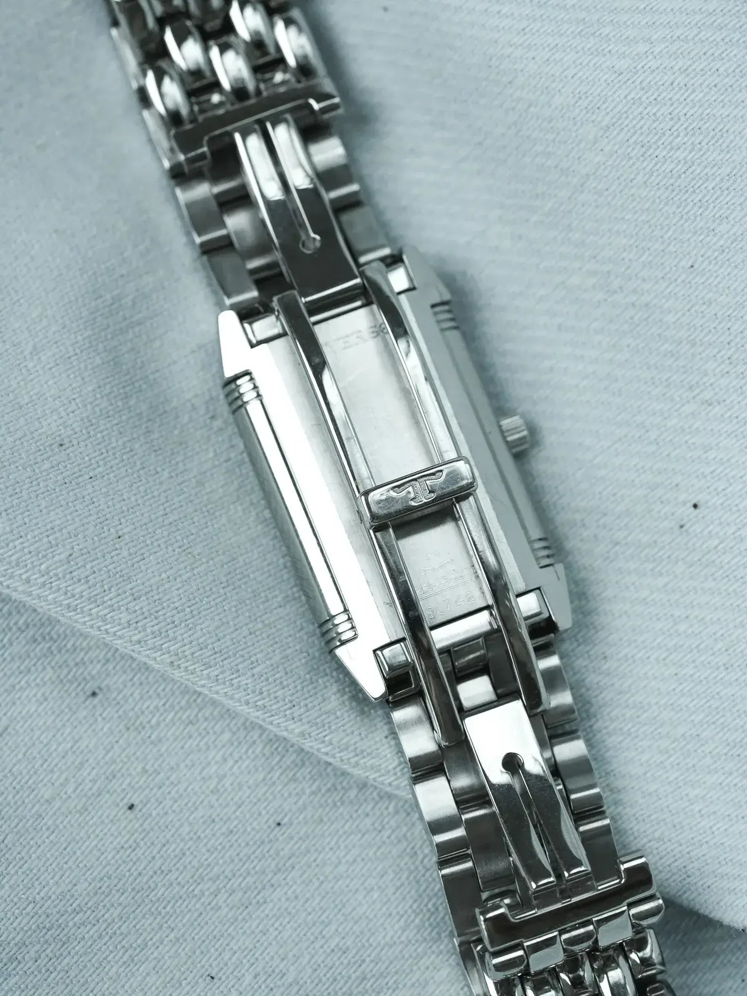 Jaeger-LeCoultre - Reservo 260.8.08 acier 20x33mm quartz extra plate - 1990s - Atelier Victor