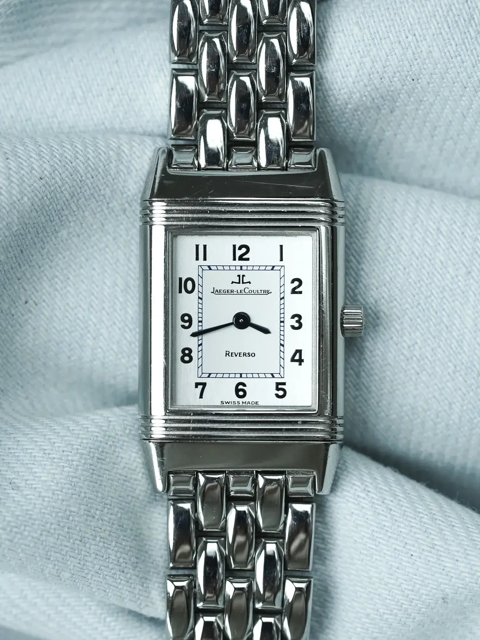 Jaeger-LeCoultre - Reservo 260.8.08 acier 20x33mm quartz extra plate - 1990s - Atelier Victor
