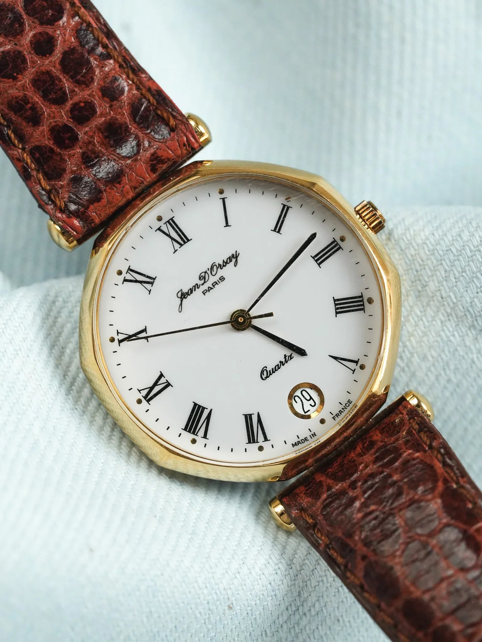 Jean d'Orsay - Octogonale XL Date 6h - 1990s - Atelier Victor - Vintage Shop