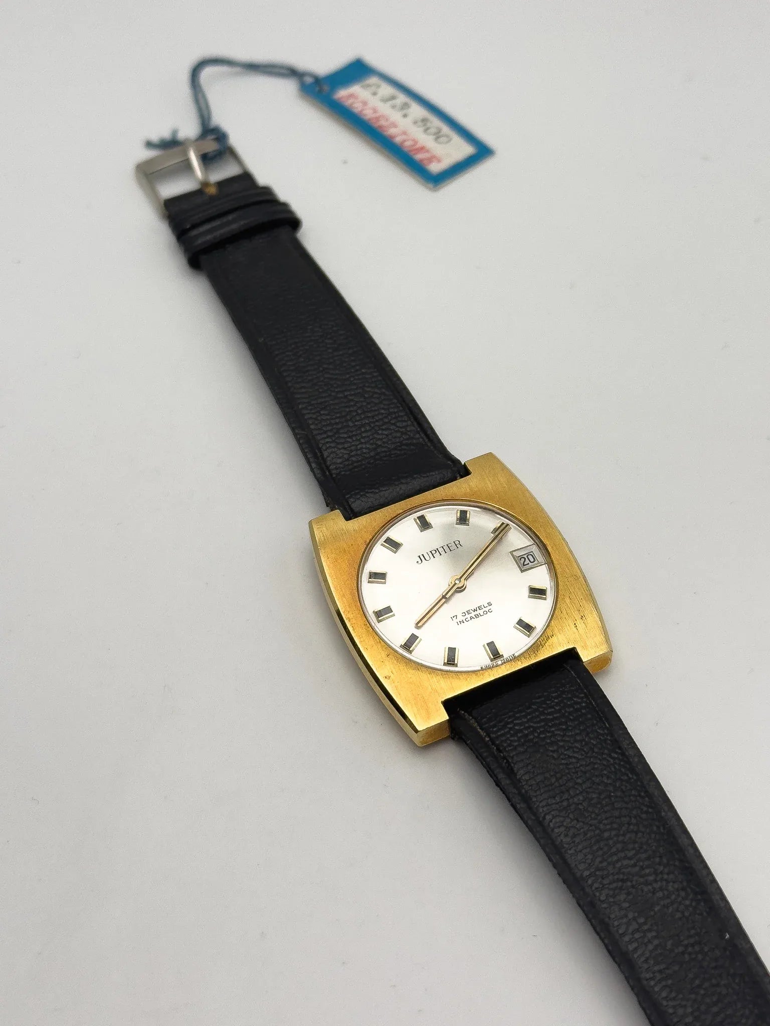 Jupiter - Tonneau Élargie Plaqué or - 1980s - Atelier Victor - Vintage Shop