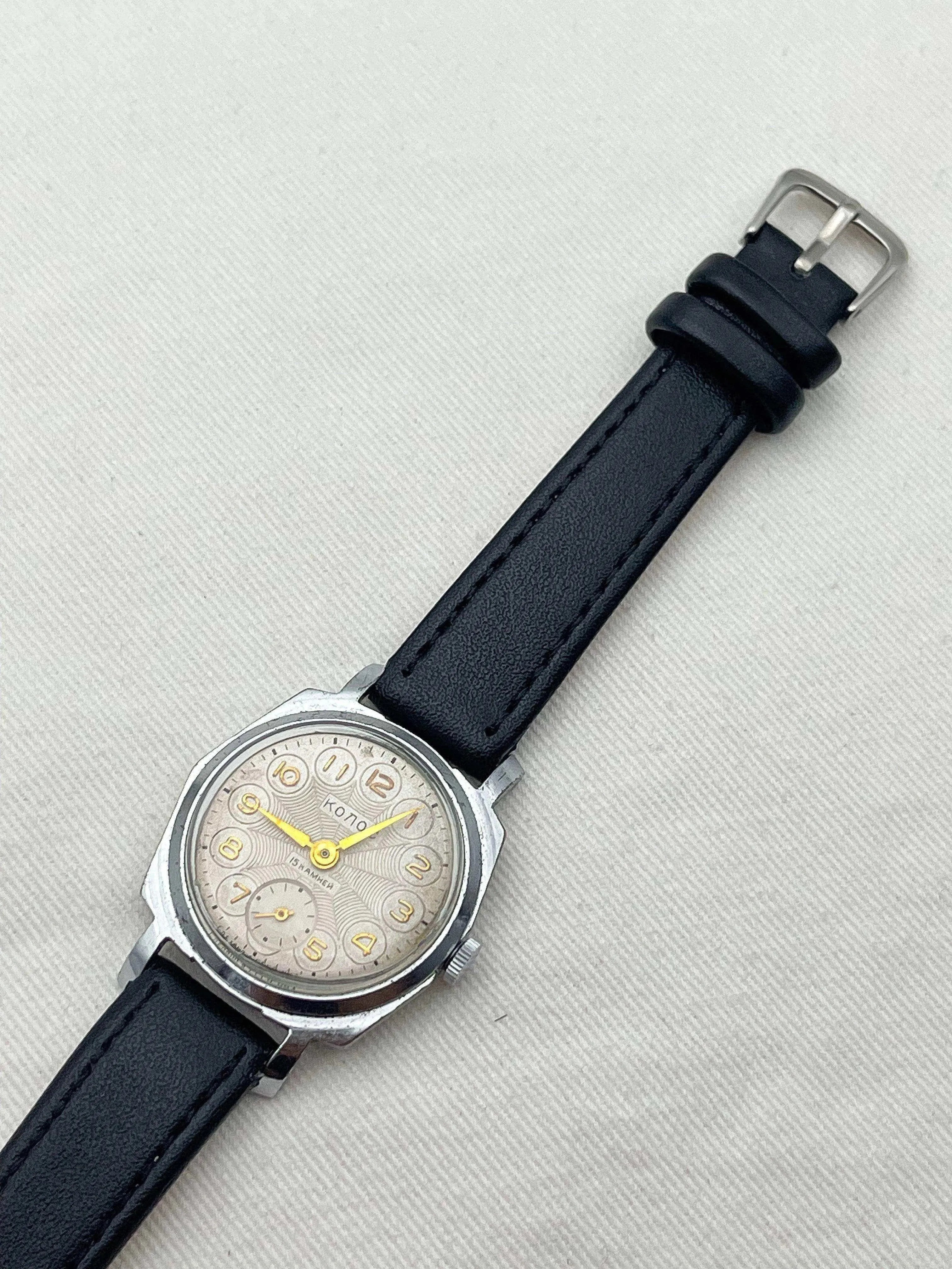 Kolos - Drawn Dial - 1950's - Atelier Victor Paris - Vintage Watch Shop Dubai