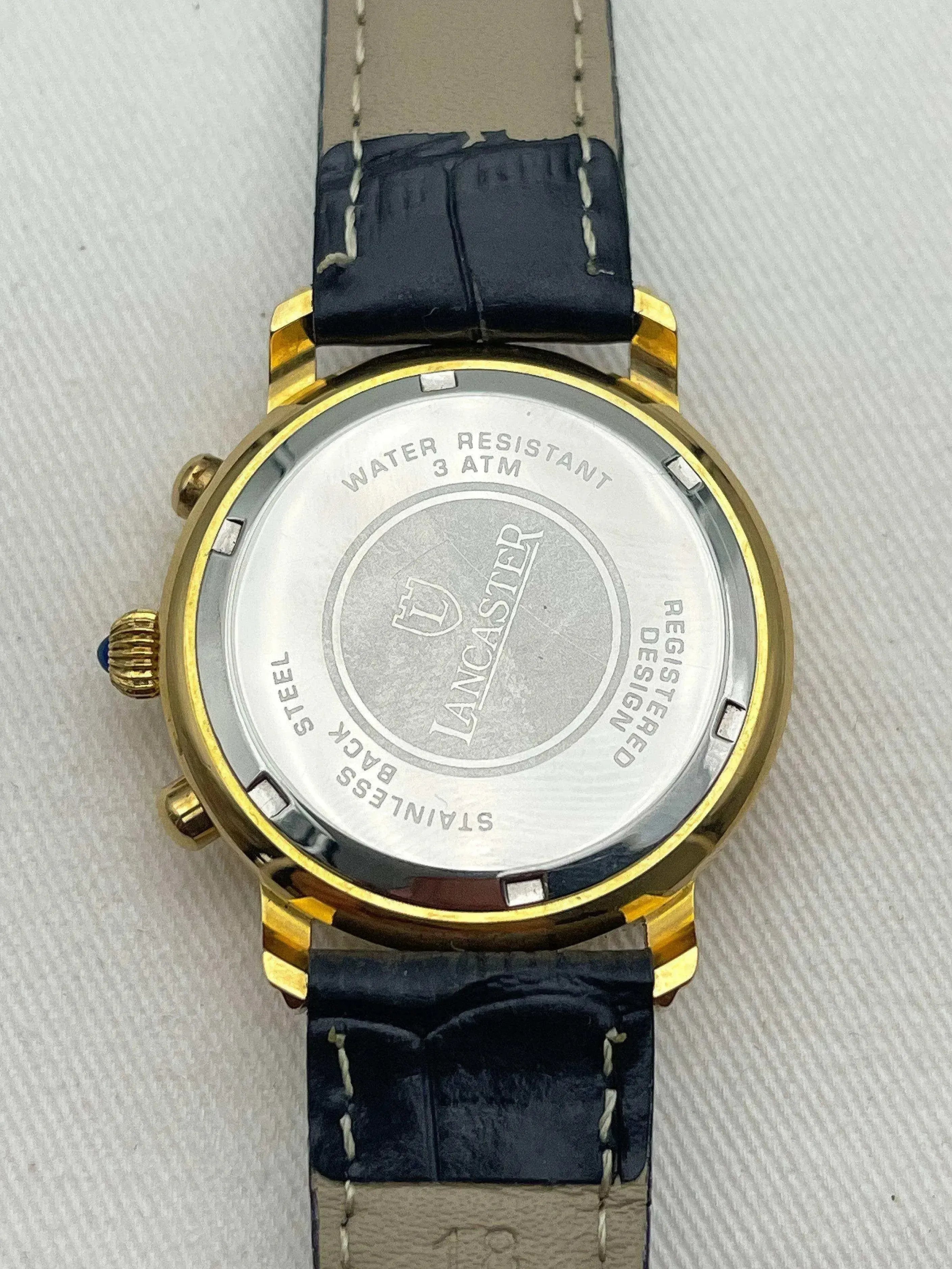 Lancaster - Blue Dial Chronographe - 1990s - Atelier Victor