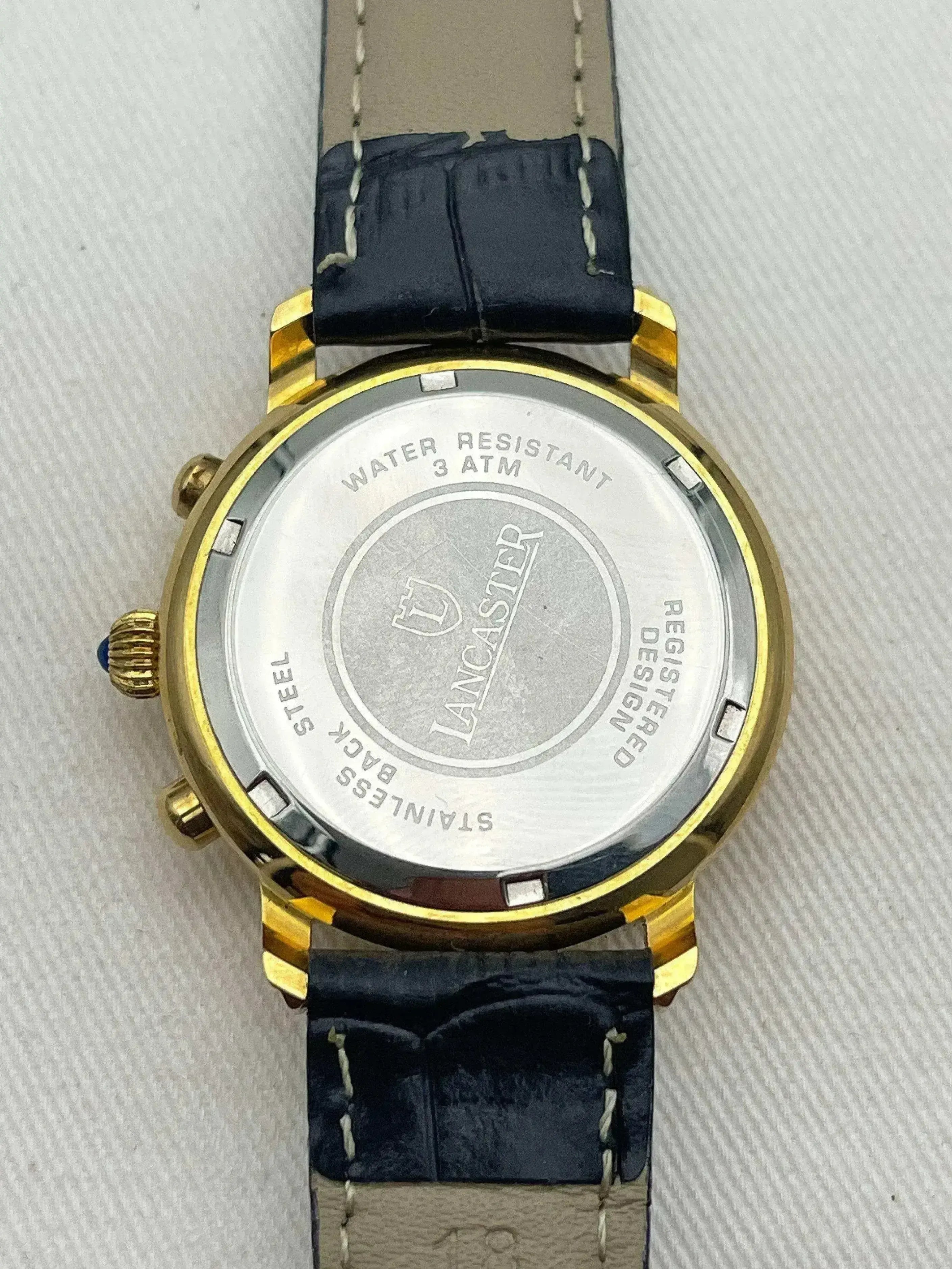 Lancaster - Blue Dial Chronographe - 1990s - Atelier Victor