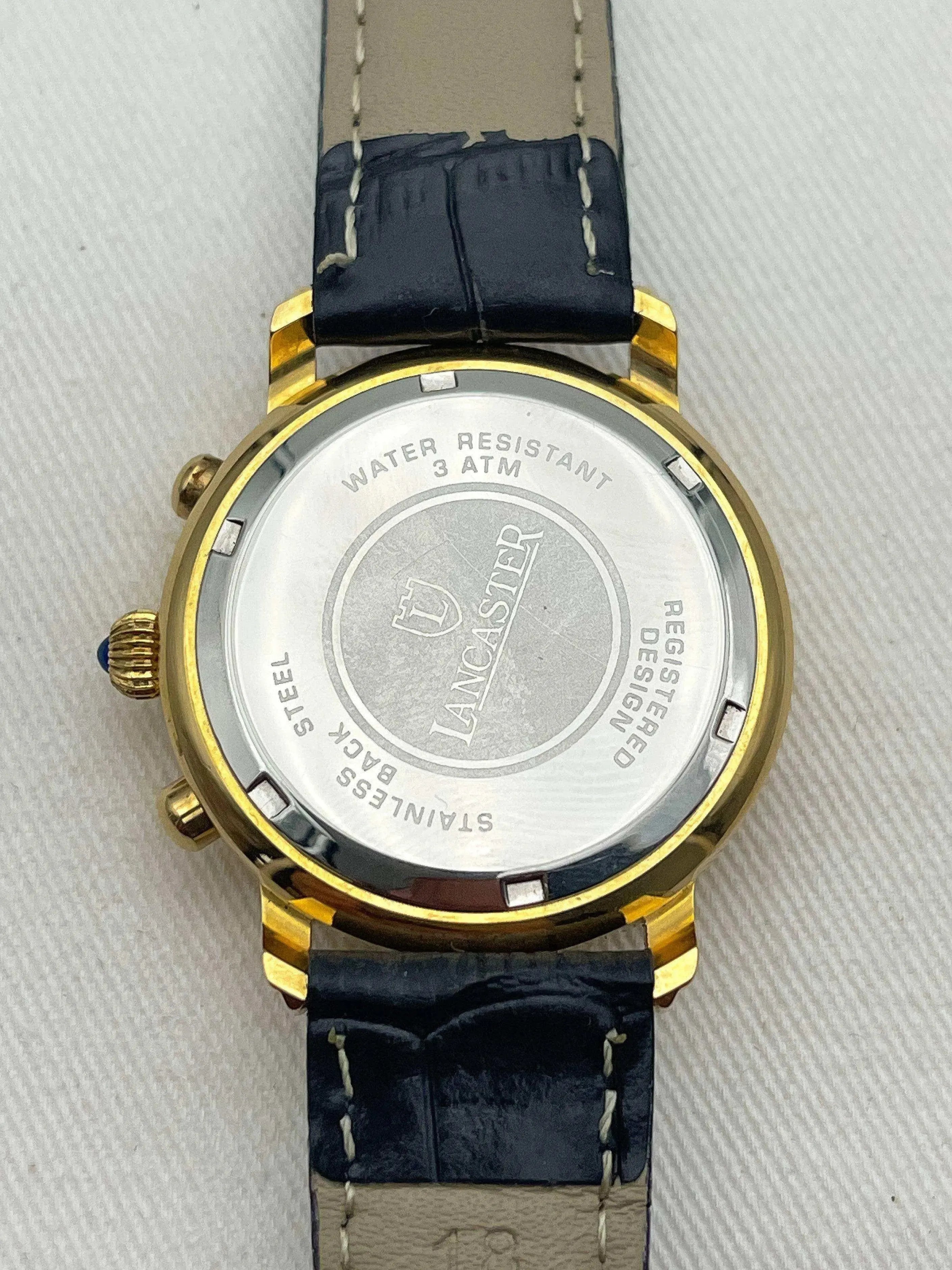 Lancaster - Blue Dial Chronographe - 1990s - Atelier Victor