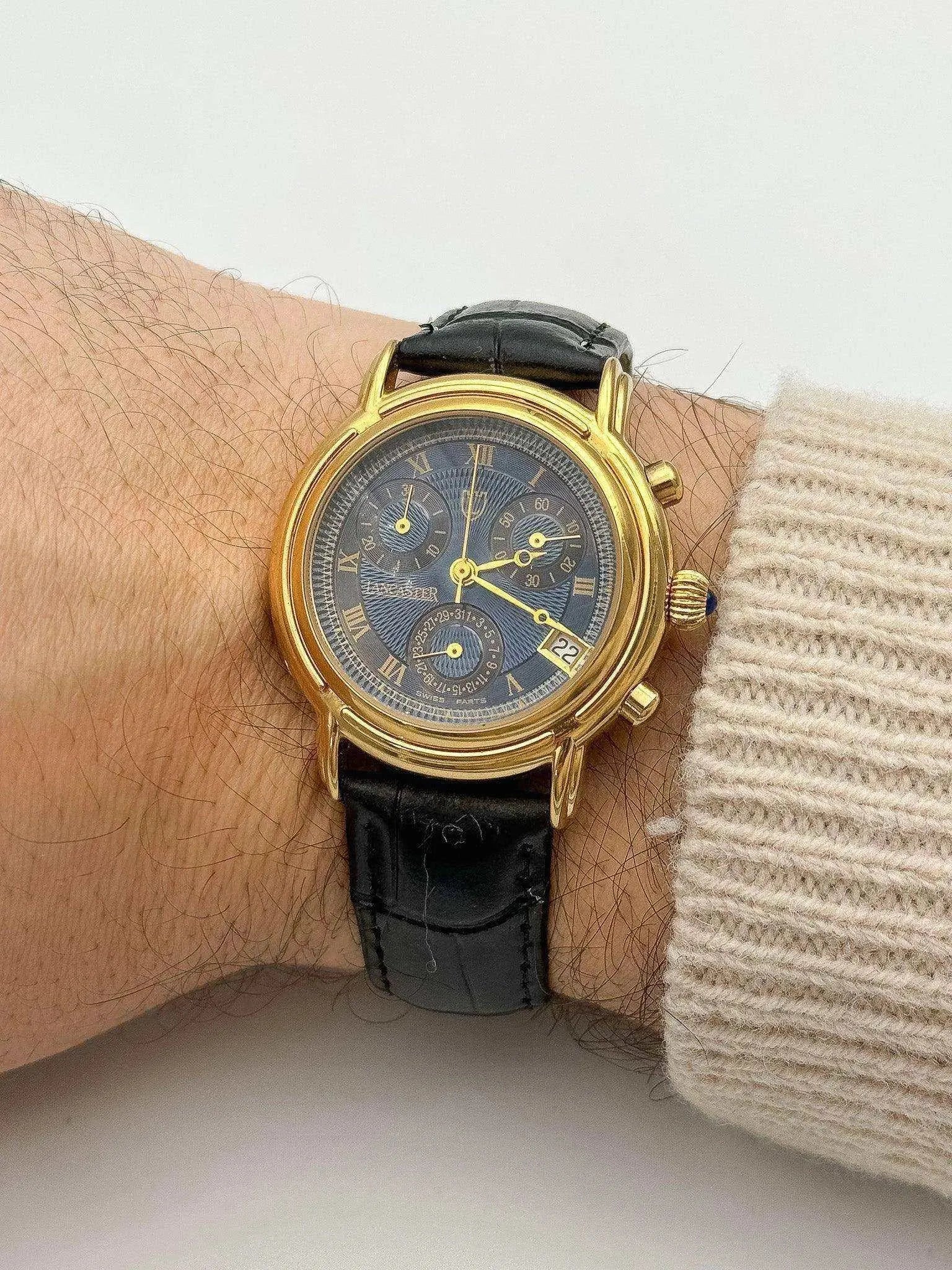 Lancaster - Chrono Calendar - 1990/00’s - Atelier Victor Paris - Vintage Watch Shop Dubai