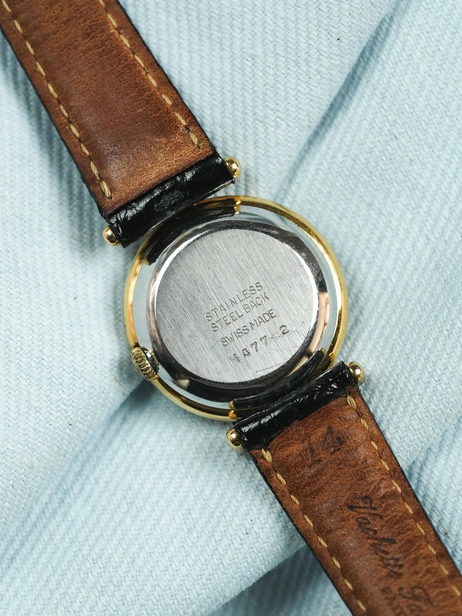 Lancel - Or Cornes Centrales Quartz - 1990s - Atelier Victor - Vintage Shop